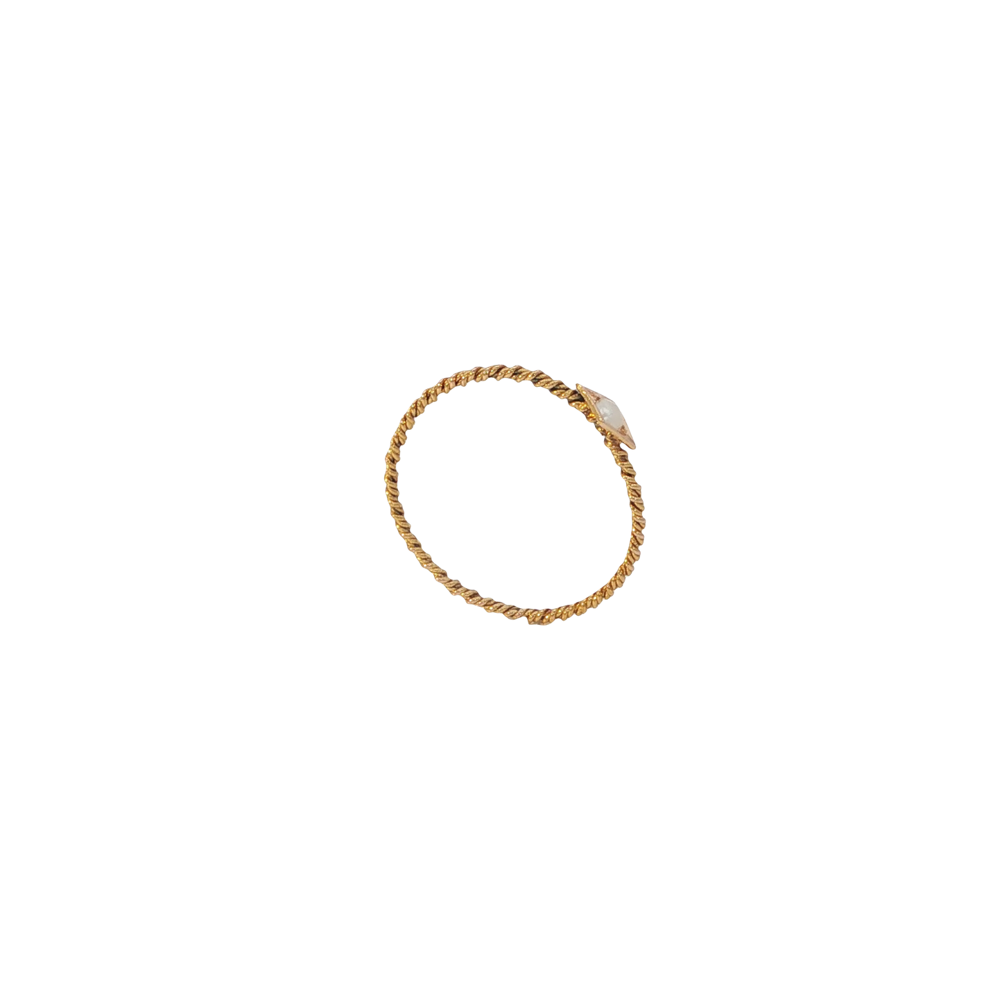 Ring Gelbgold 750 / 18 Karat Gr. 47 Nr. 6936