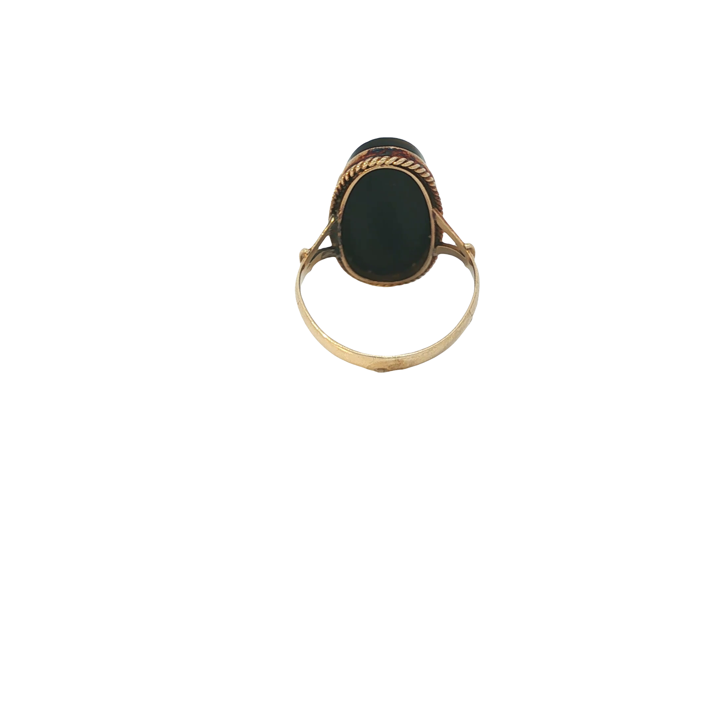 Ring "Art Déco" Gelbgold 585 / 14 Karat Gr. 59 Nr. 7084
