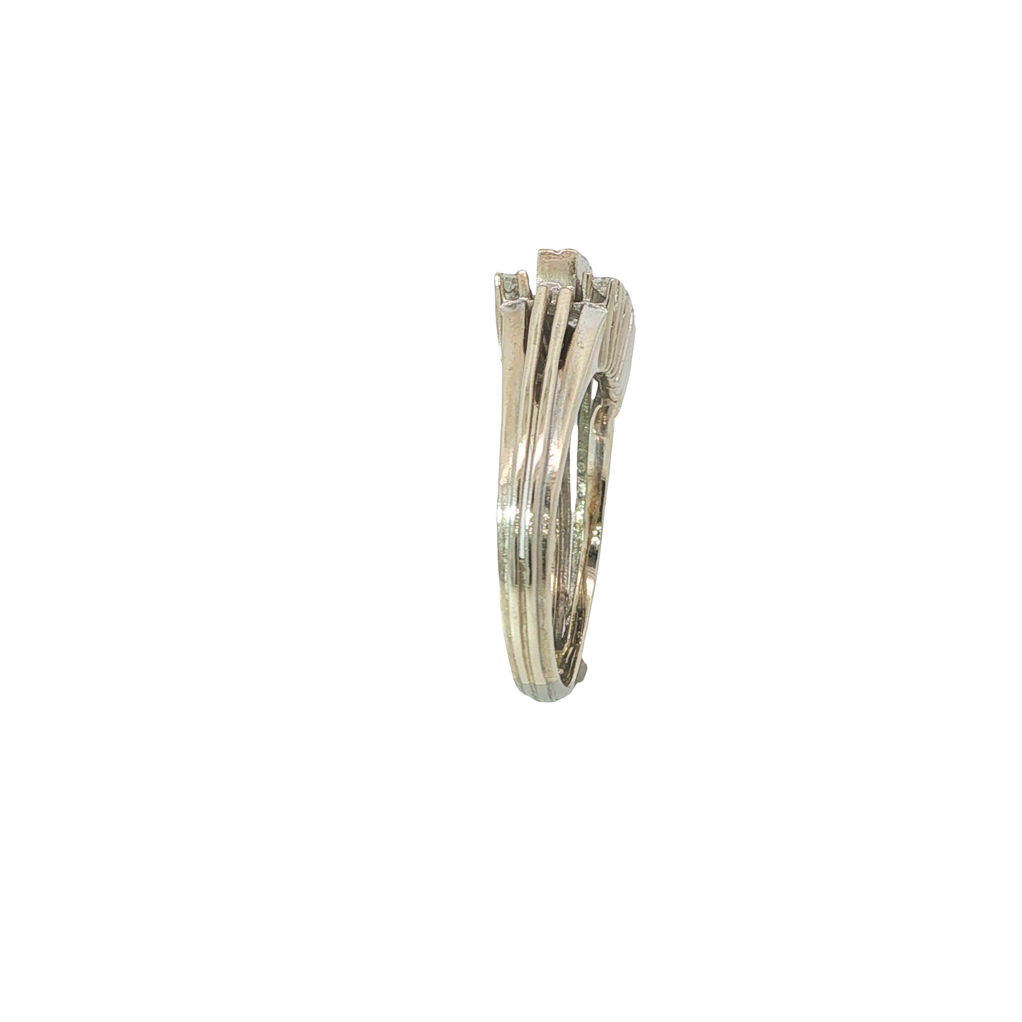 Ring Weißgold 585 / 14 Karat mit Brill. Gr. 63 Nr. 6899