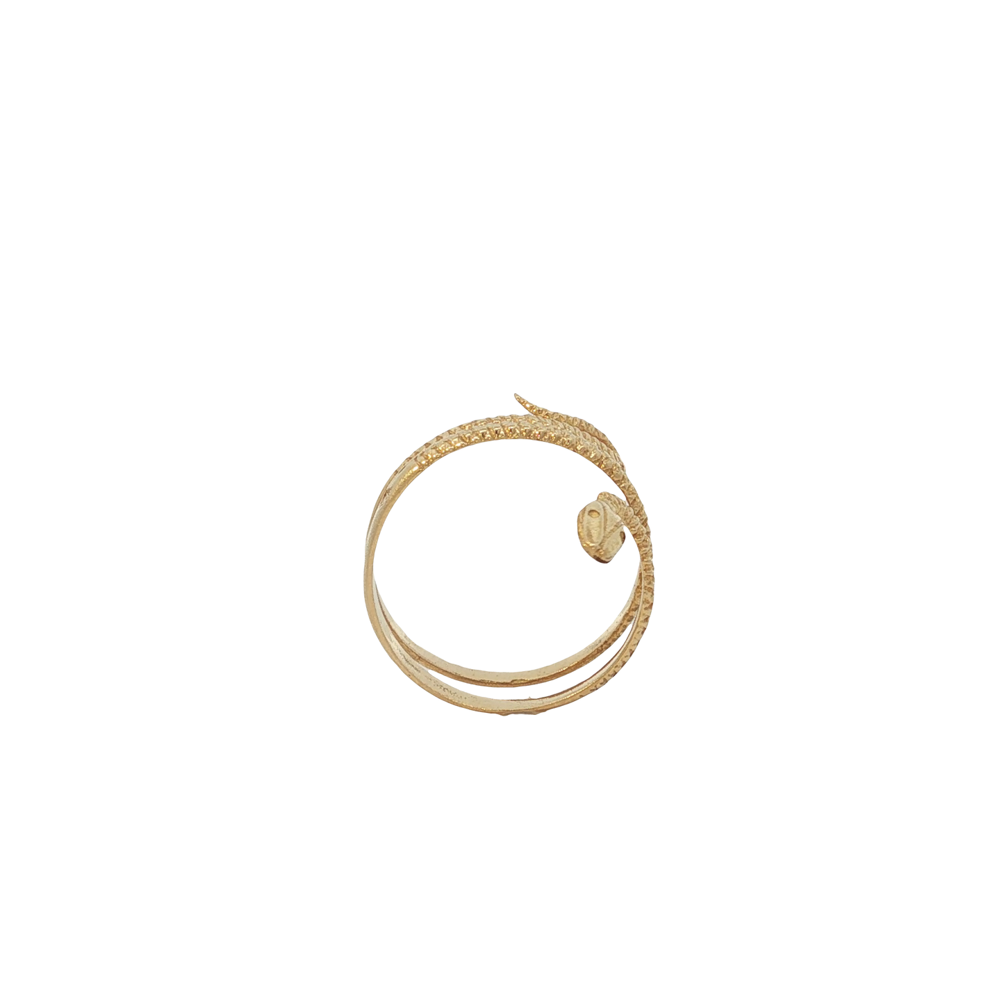 Ring "Schlange" Gelbgold 585 / 14 Karat Gr. 51 Nr. 6972