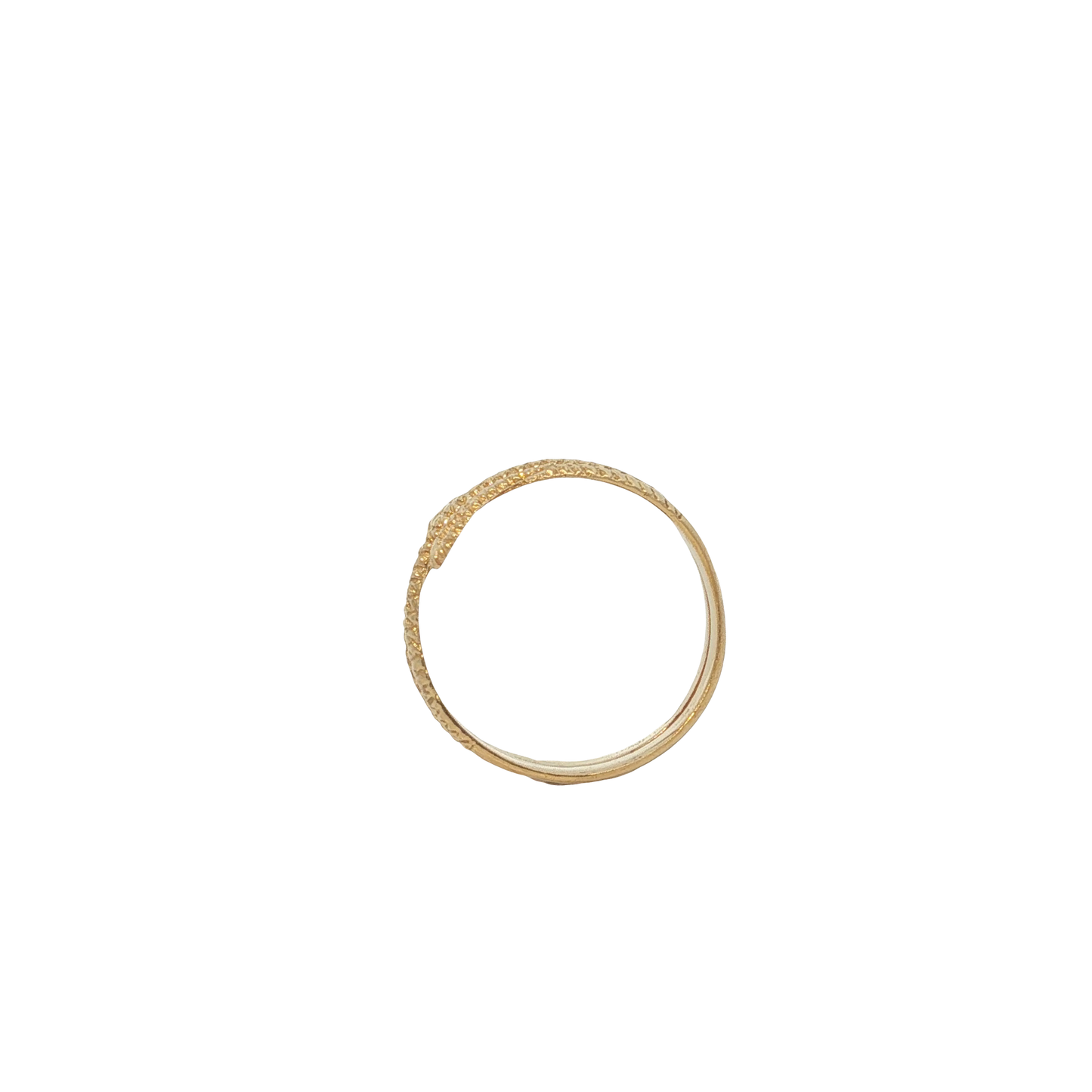 Ring "Schlange" Gelbgold 585 / 14 Karat Gr. 51 Nr. 6972