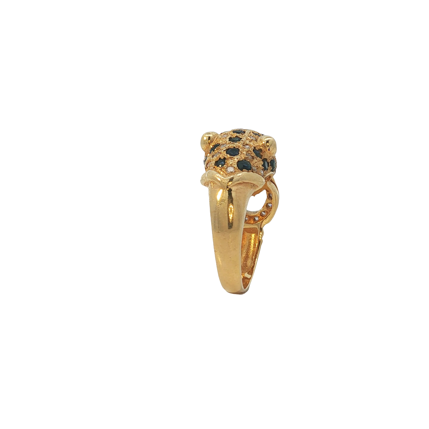 Ring "Panther" Gelbgold 585 / 14 Karat Gr. 53 Nr. 7030