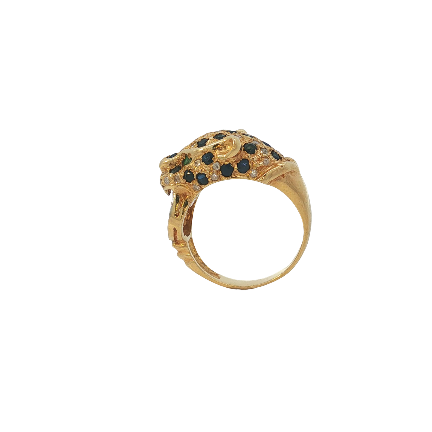 Ring "Panther" Gelbgold 585 / 14 Karat Gr. 53 Nr. 7030