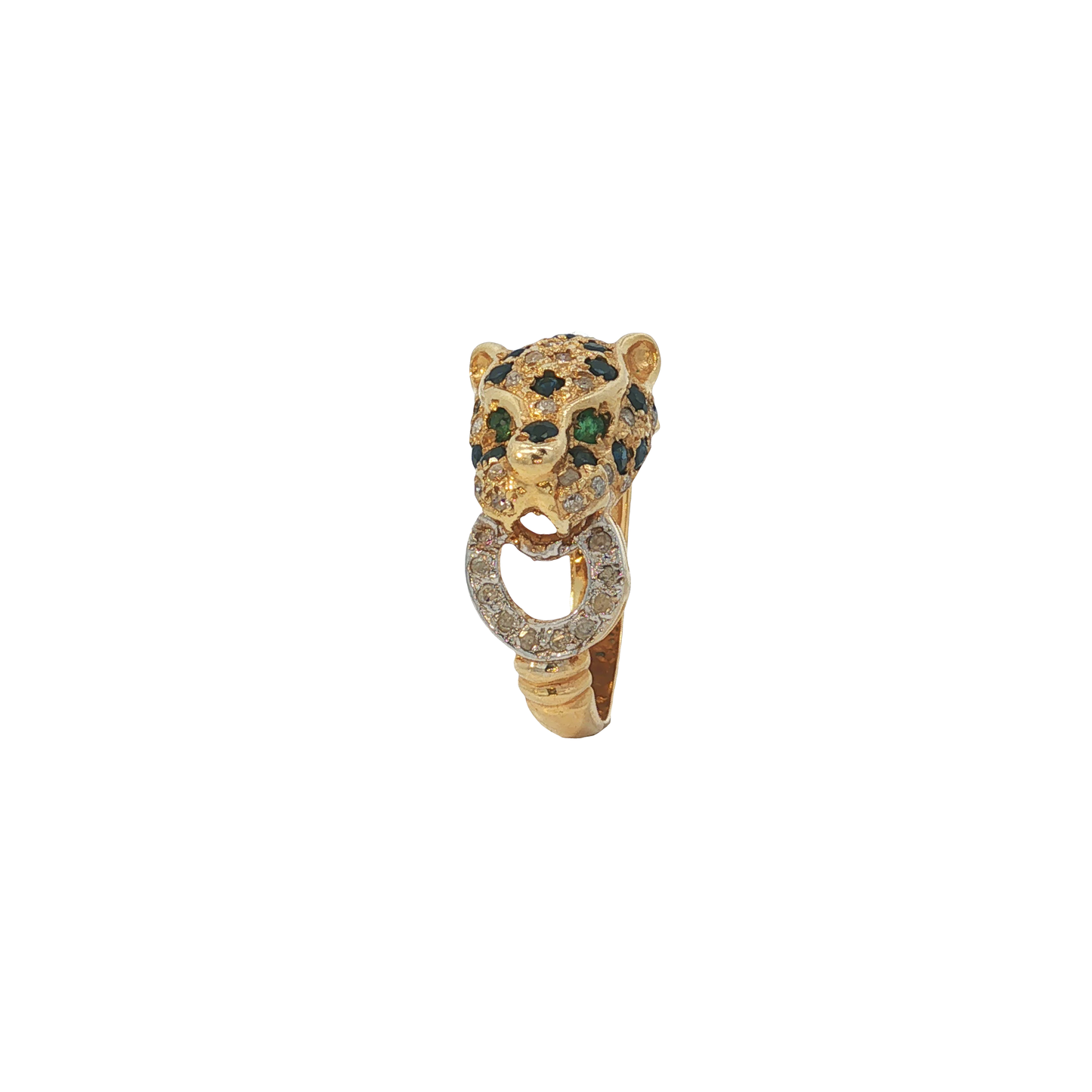 Ring "Panther" Gelbgold 585 / 14 Karat Gr. 53 Nr. 7030