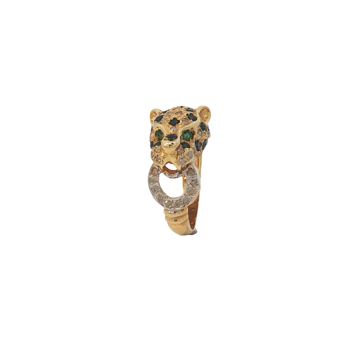 Ring "Panther" Gelbgold 585 / 14 Karat Gr. 53 Nr. 7030