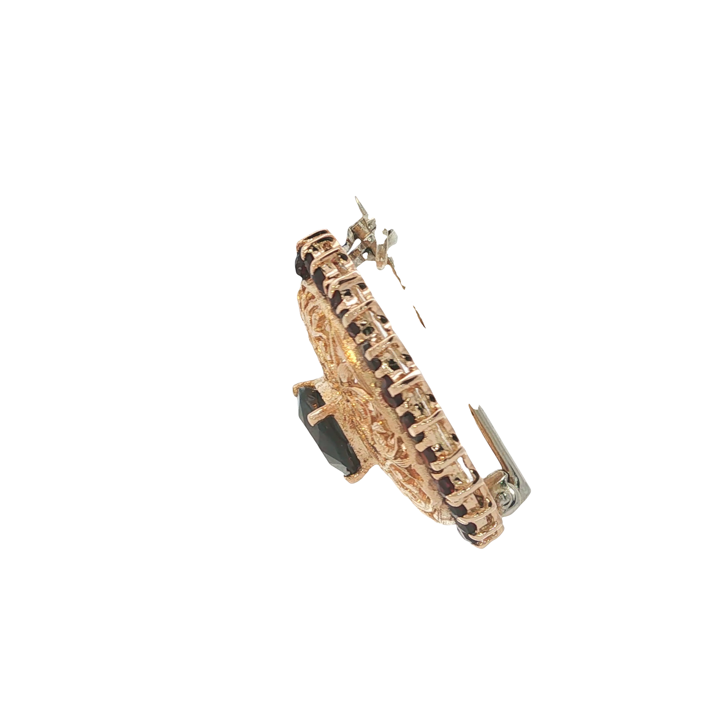 Brosche Gelbgold 585 / 14 Karat 27,65 mm Nr. 6914