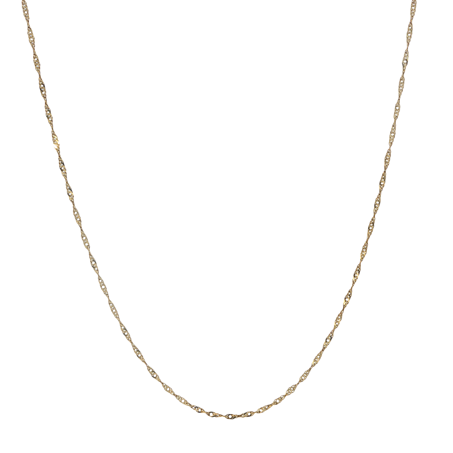 Kordelkette Gelbgold 585 / 14 Karat L: 42 cm Nr. 7138