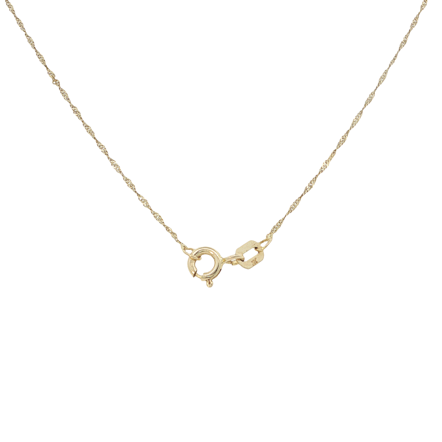 Kordelkette Gelbgold 585 / 14 Karat L: 42 cm Nr. 7138
