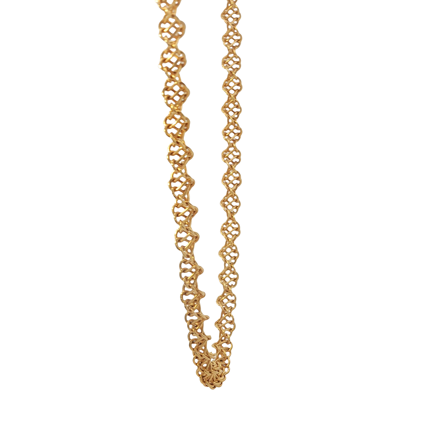 Kordelkette Gelbgold 585 / 14 Karat L:45,5 cm Nr. 7140
