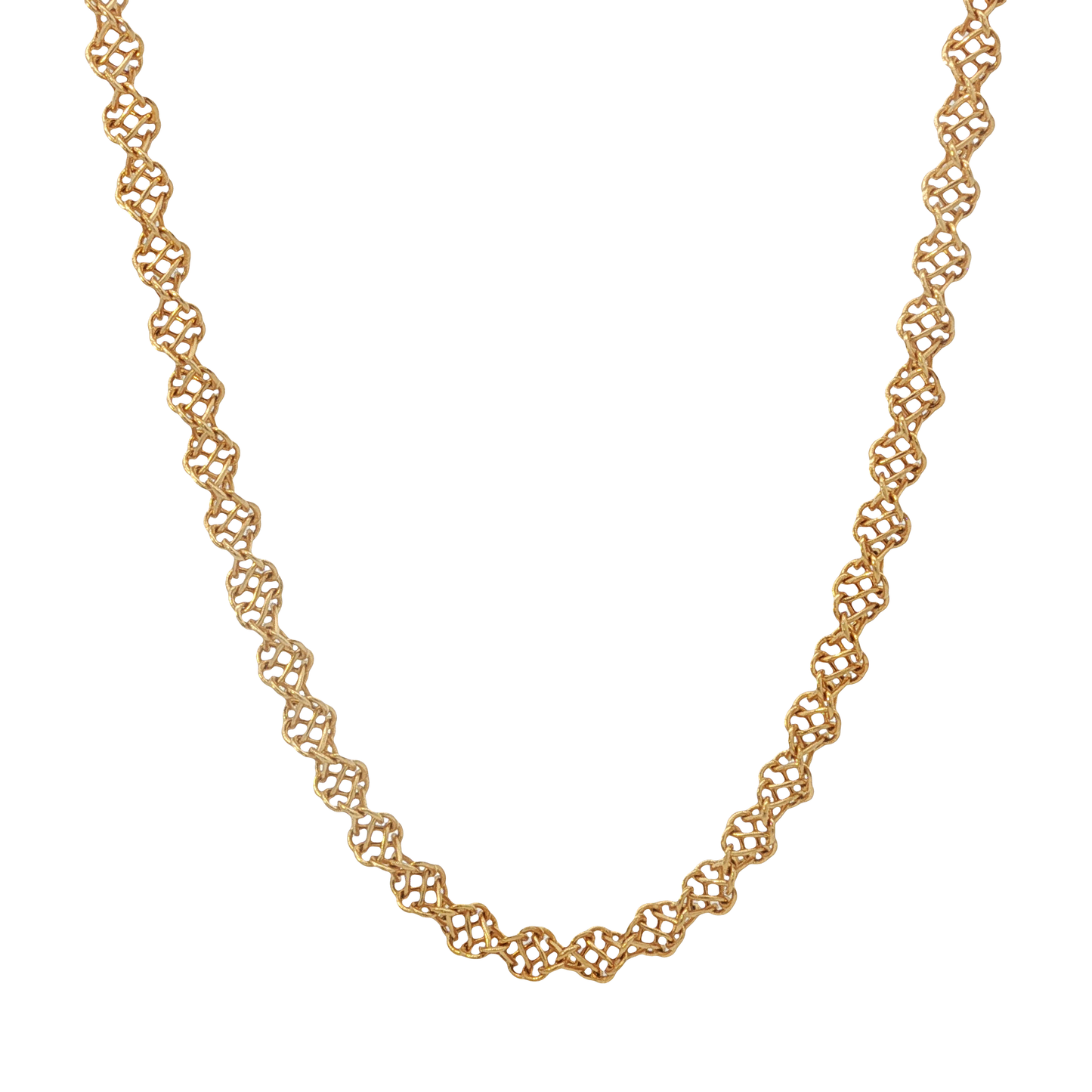 Kordelkette Gelbgold 585 / 14 Karat L:45,5 cm Nr. 7140