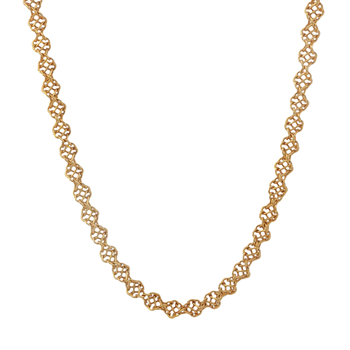 Kordelkette Gelbgold 585 / 14 Karat L:45,5 cm Nr. 7140