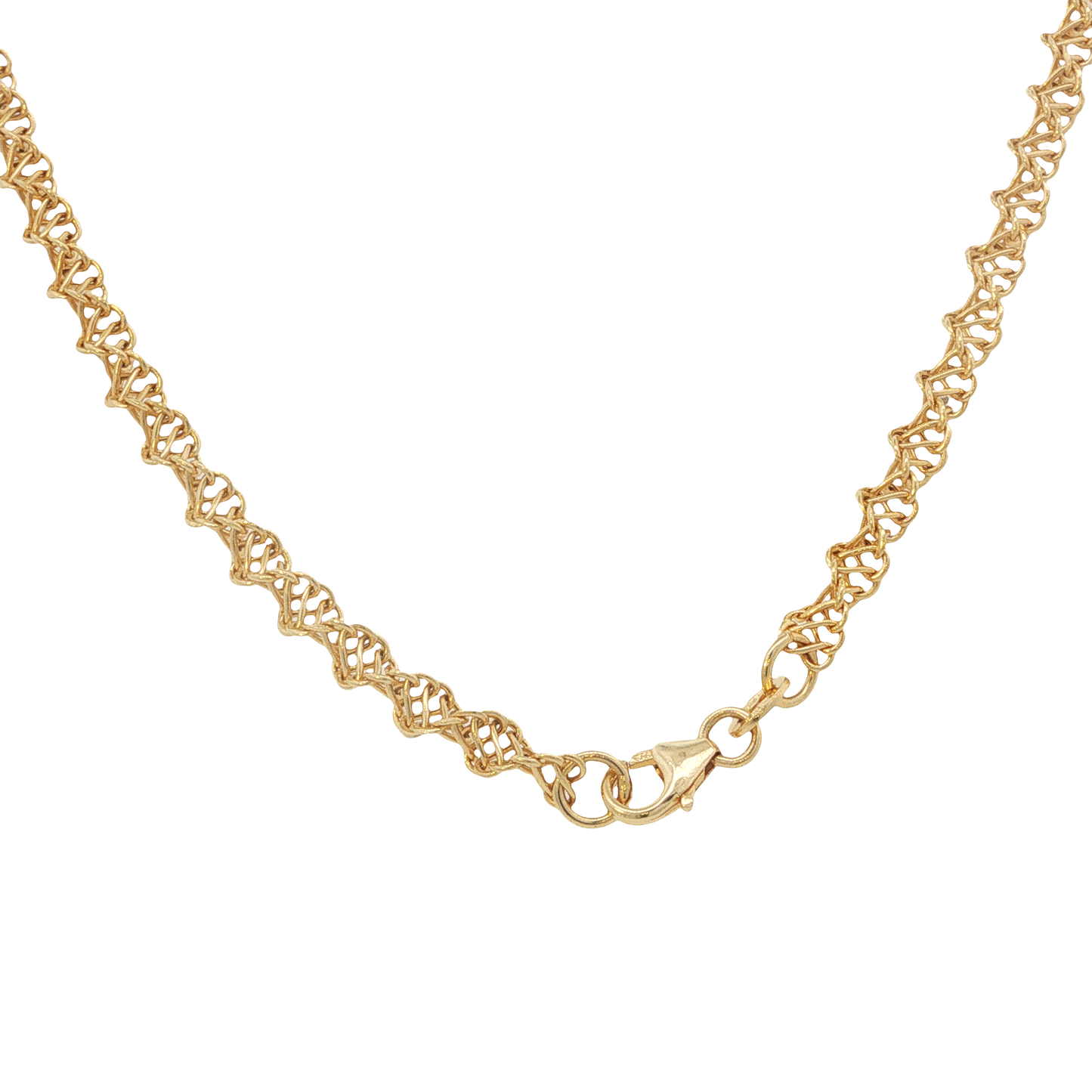 Kordelkette Gelbgold 585 / 14 Karat L:45,5 cm Nr. 7140