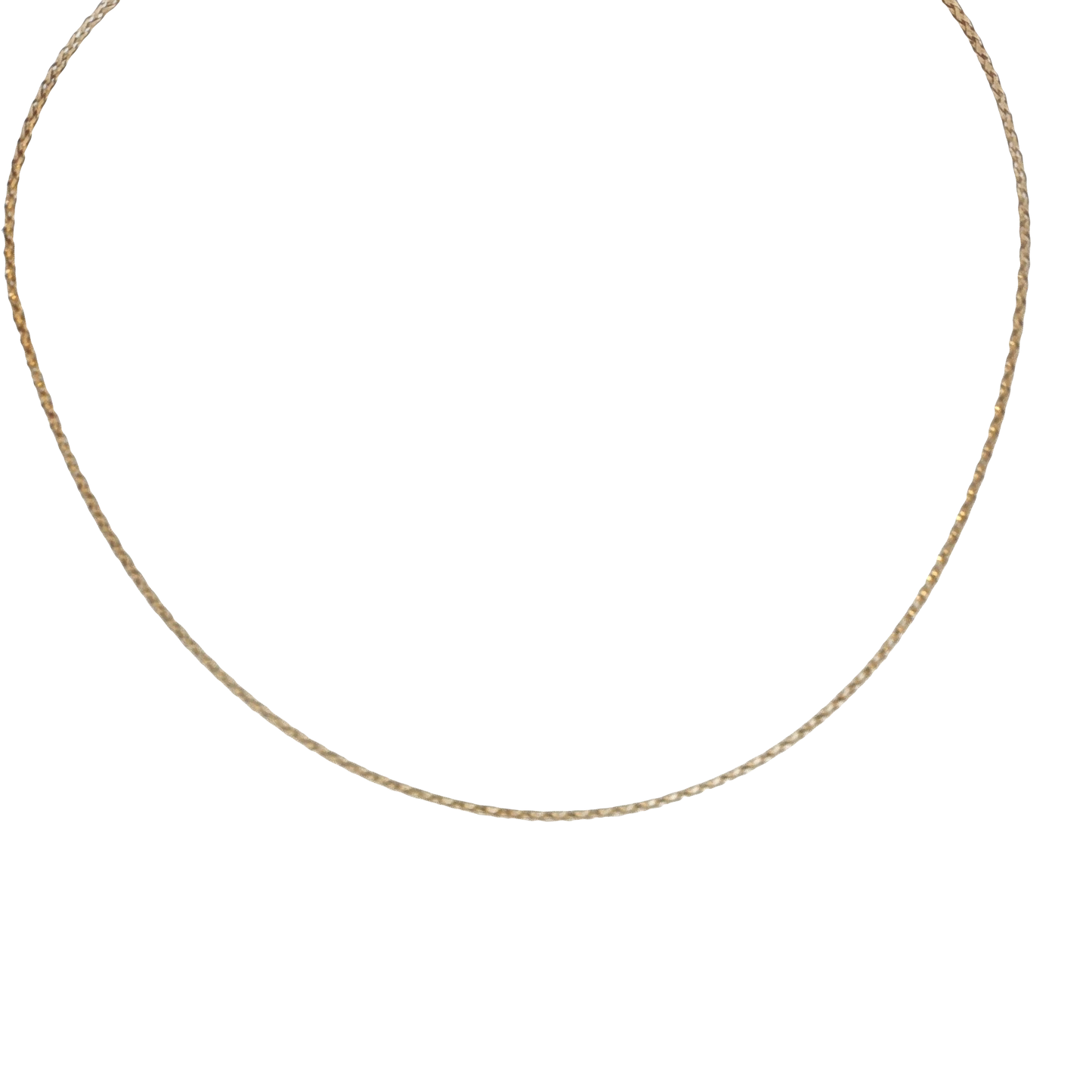 Halsreif Gelbgold 375 / 9 Karat L: 45 cm Nr. 7136