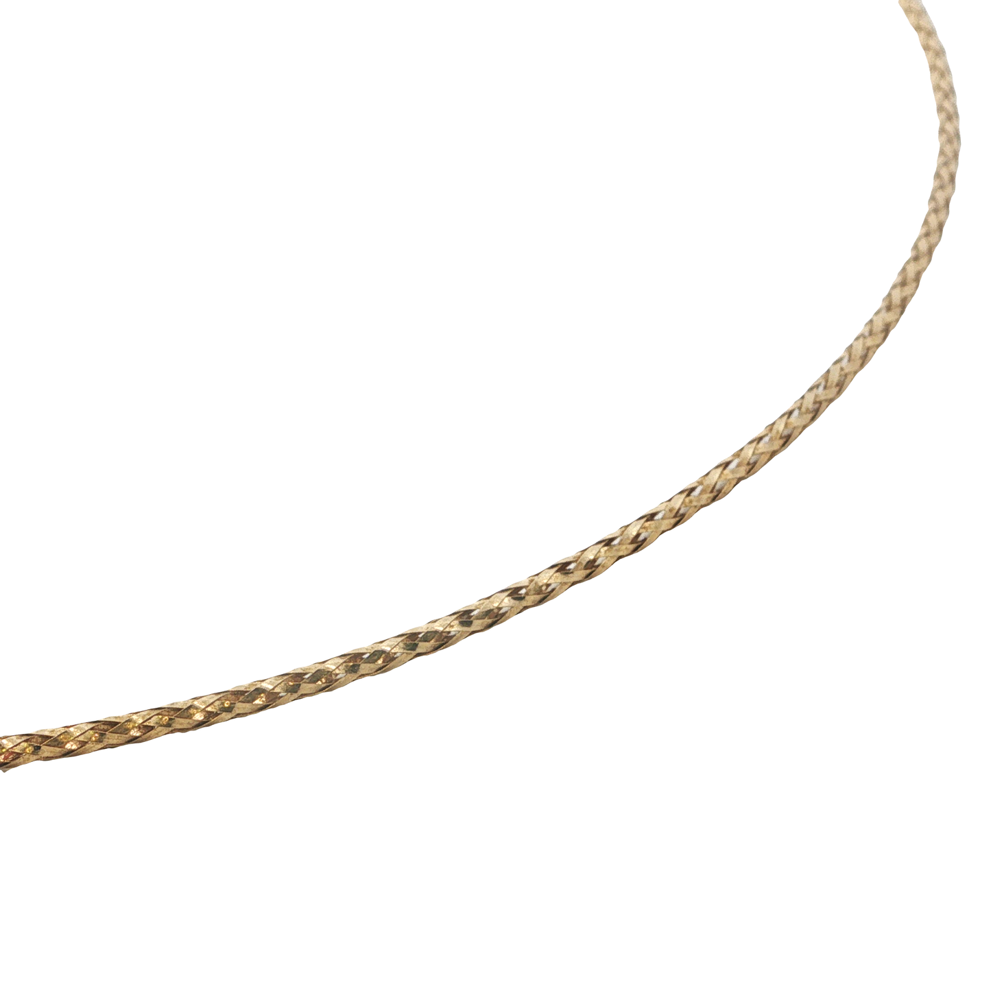 Halsreif Gelbgold 375 / 9 Karat L: 45 cm Nr. 7136
