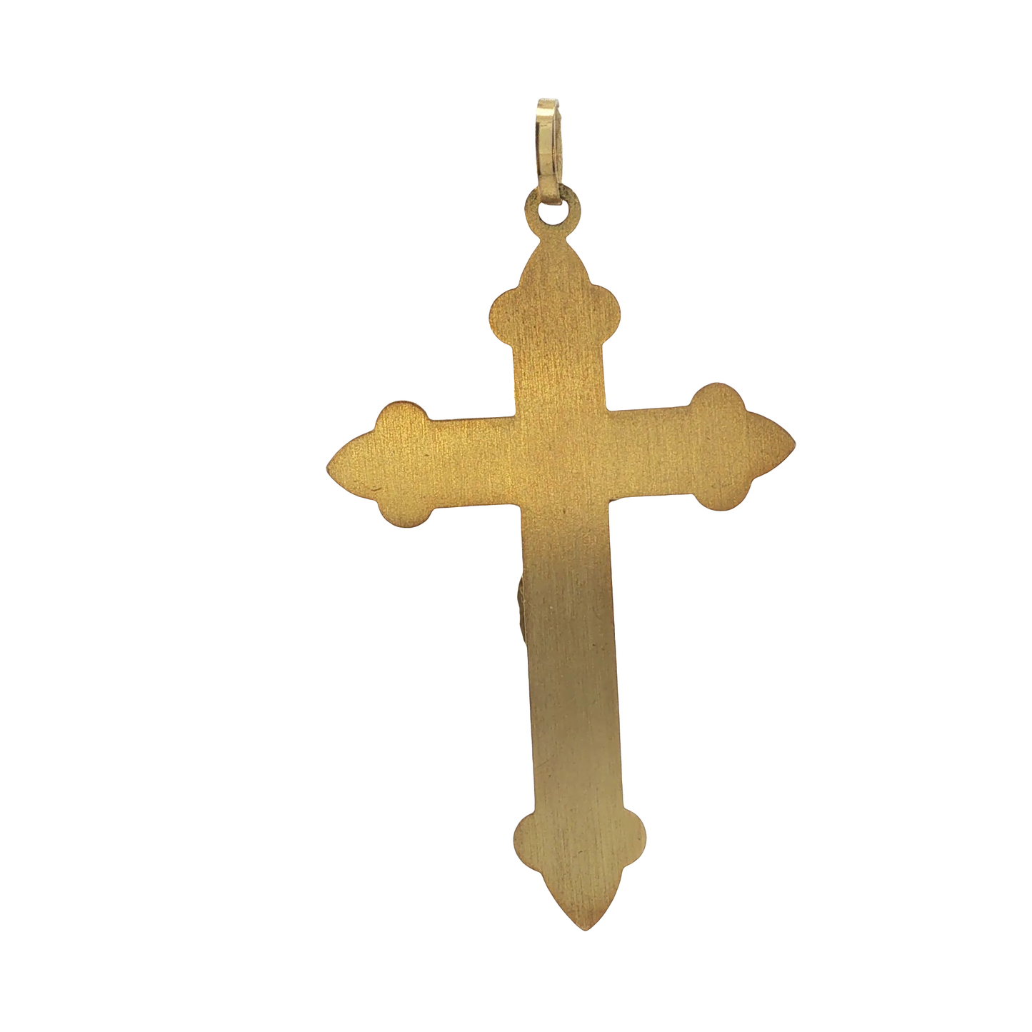 Anhänger "Kreuz Jesus" Gelbgold 333 / 8 Karat L: 59,5 mm Nr. 7162