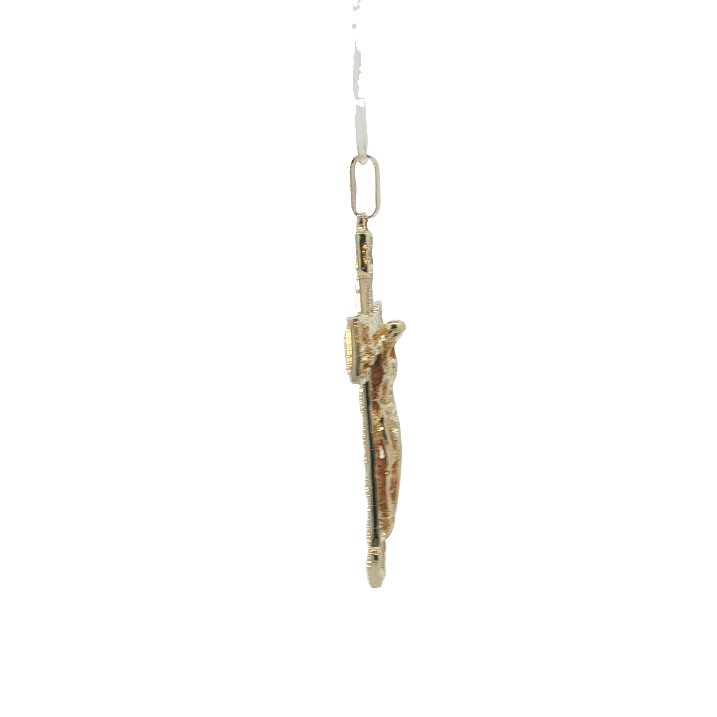 Anhänger "Kruzifix" Gelbgold 585 / 14 Karat L: 44,5 mm Nr. 7167