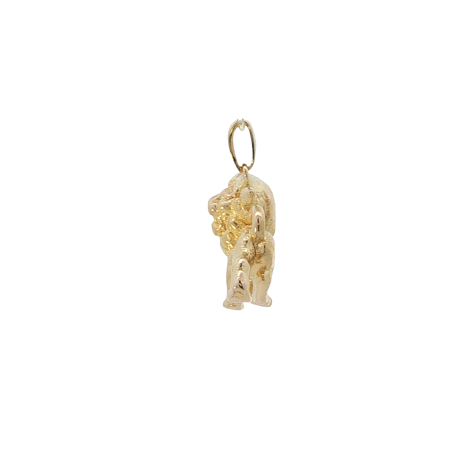 Anhänger "Löwe" Gelbgold 585 / 14 Karat L: 28 mm Nr. 7154