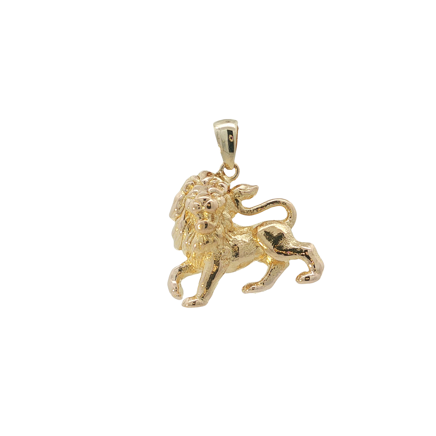 Anhänger "Löwe" Gelbgold 585 / 14 Karat L: 28 mm Nr. 7154