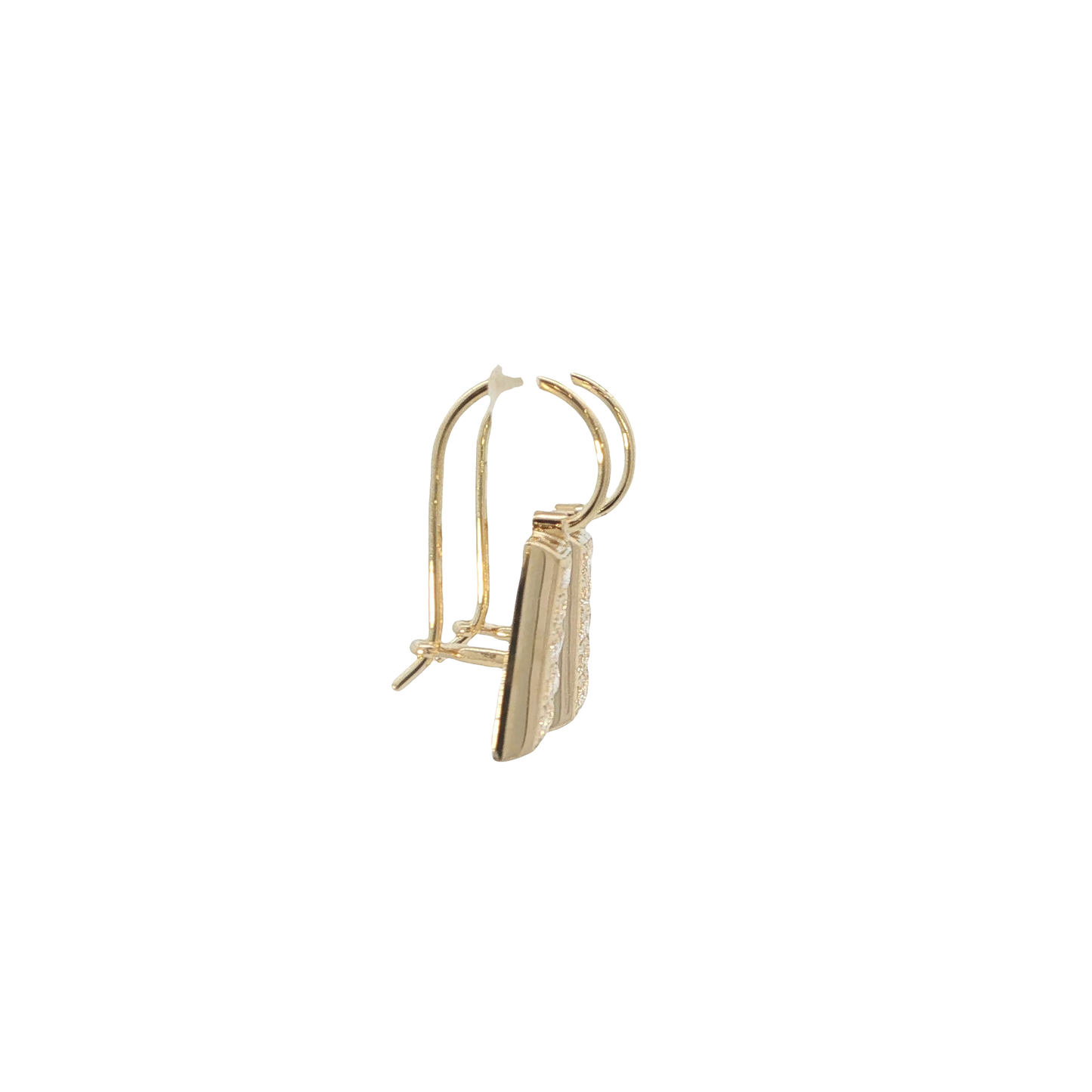 Ohrhänger Gelbgold 585 / 14 Karat L: 21 mm Nr. 7177