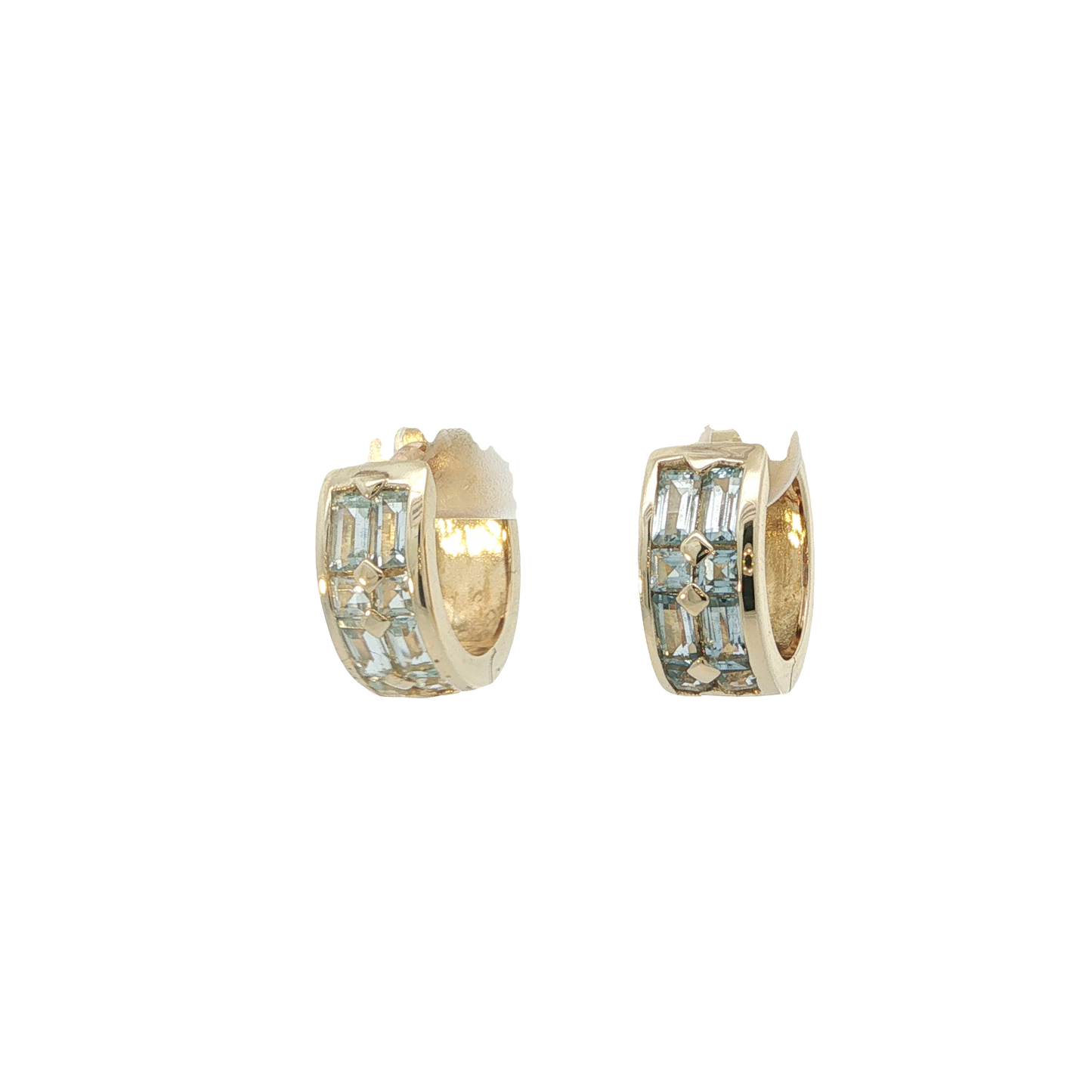 P. Creolen Gelbgold 333 / 8 Karat 14,2 mm Nr. 6857