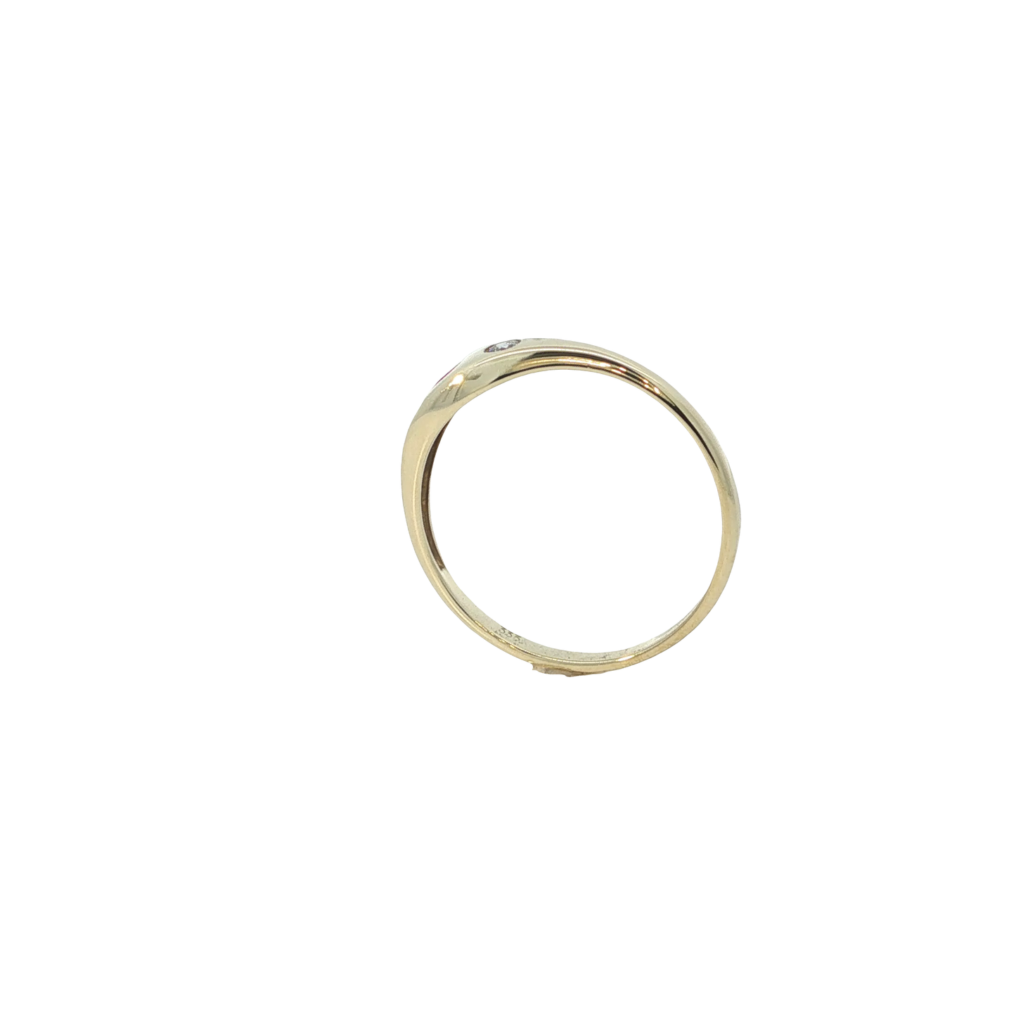 Ring Gelbgold 333 / 8 Karat Gr. 53 Nr. 7153