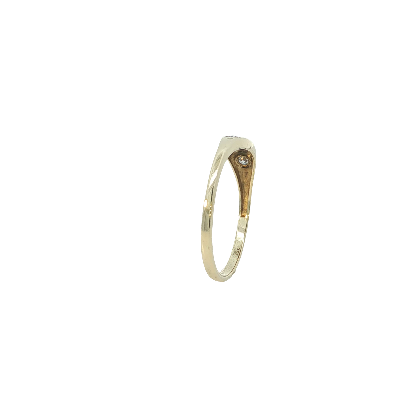 Ring Gelbgold 333 / 8 Karat Gr. 53 Nr. 7153