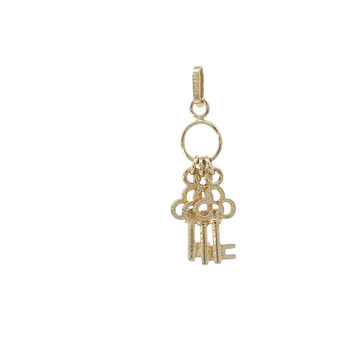 Anhänger "Schlüssel" Gelbgold 333 / 8 Karat L: 36 mm Nr. 7145