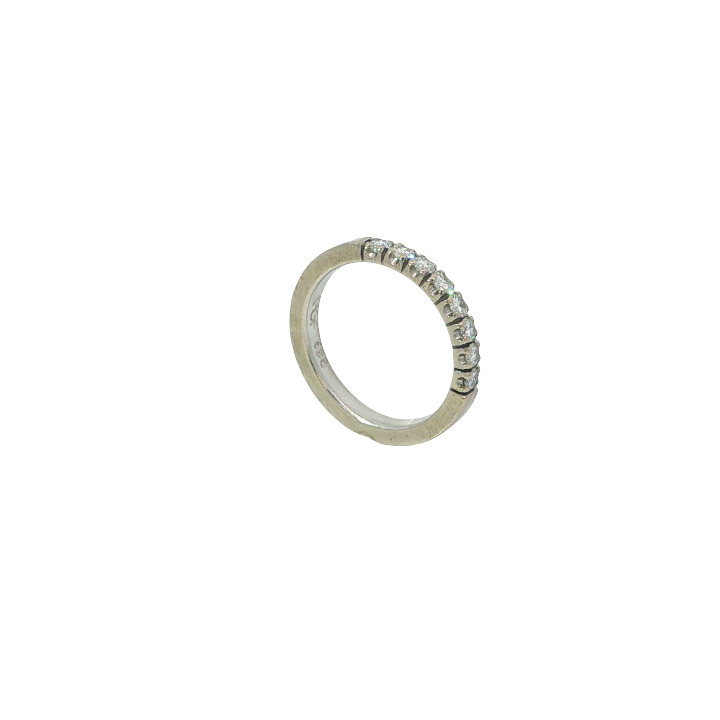 Ring Weißgold 585 / 14 Karat mit Brill. ca. 0,32 ct Gr. 51 Nr. 7173