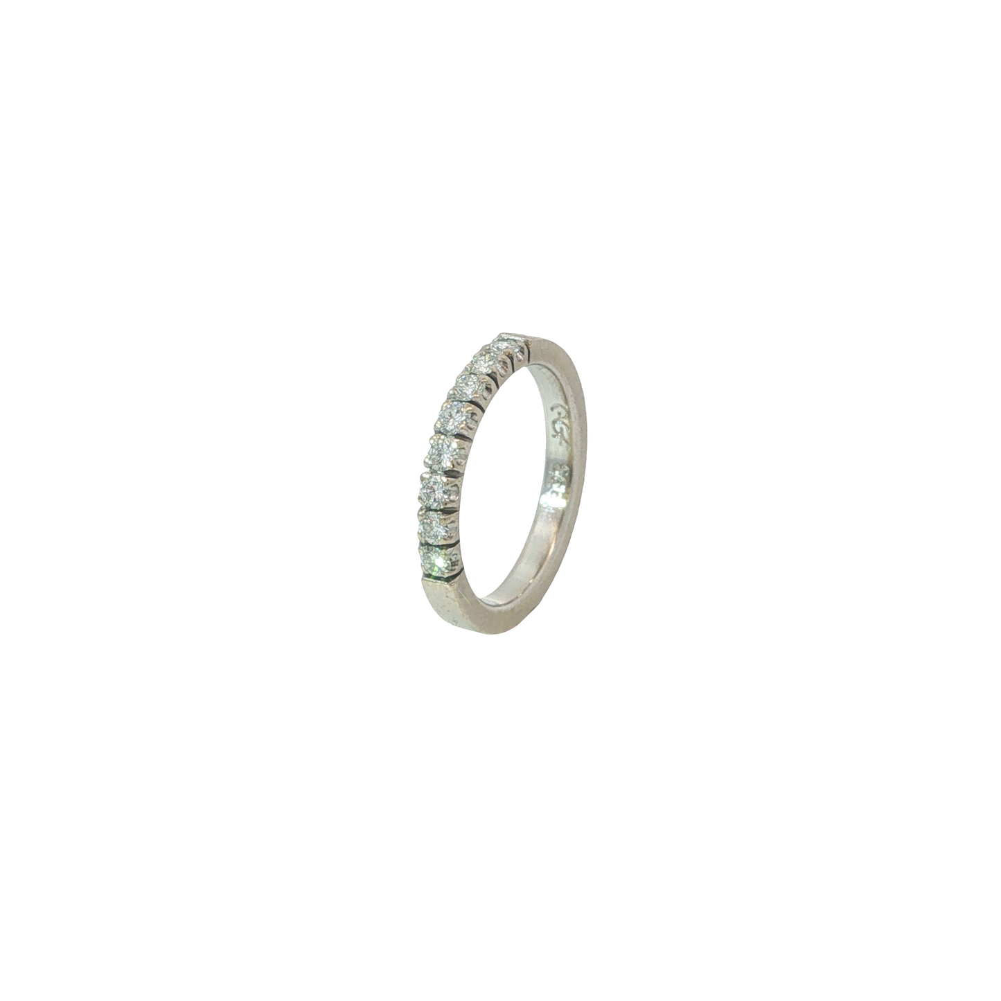 Ring Weißgold 585 / 14 Karat mit Brill. ca. 0,32 ct Gr. 51 Nr. 7173