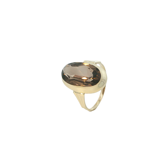 Ring Gelbgold 585 / 14 Karat Gr. 62,5 Nr. 6801