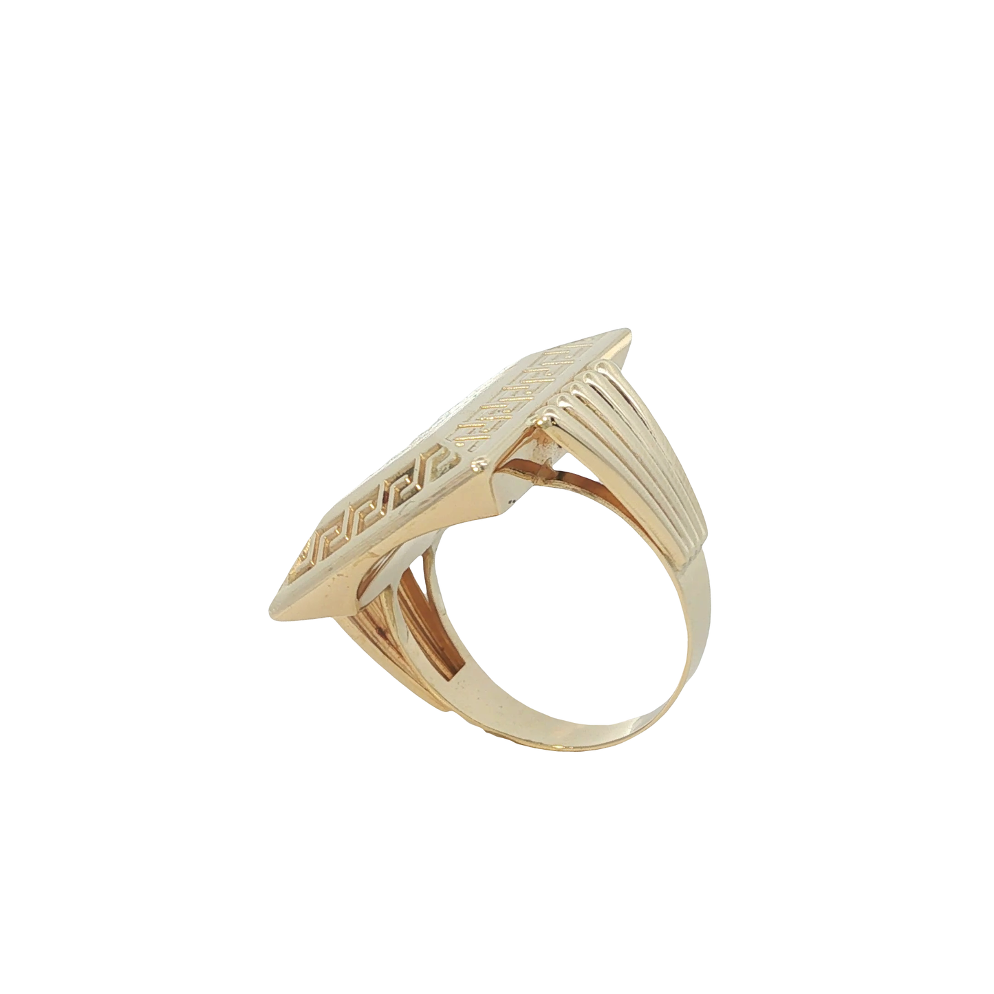 Siegelring Herren Gelbgold 585 / 14 Karat Gr. 66 Nr. 7024