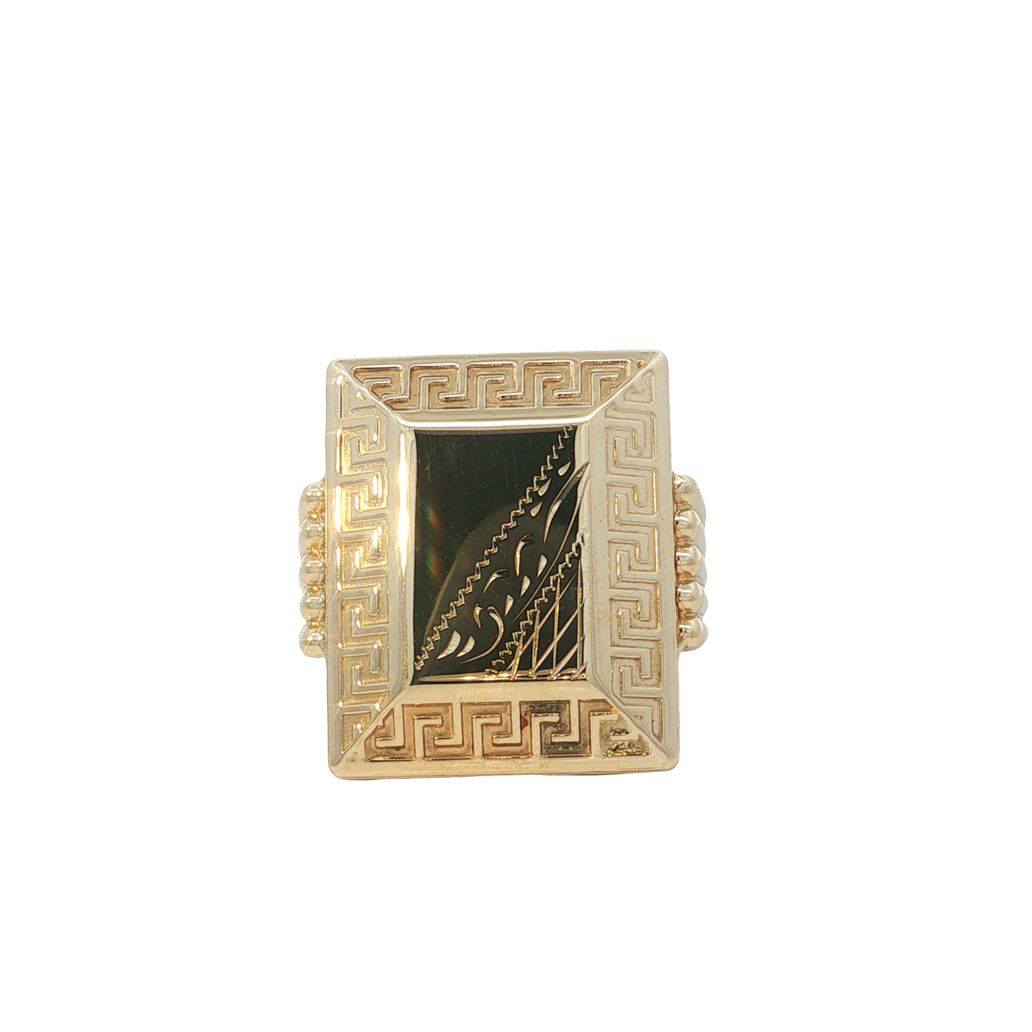 Siegelring Herren Gelbgold 585 / 14 Karat Gr. 66 Nr. 7024