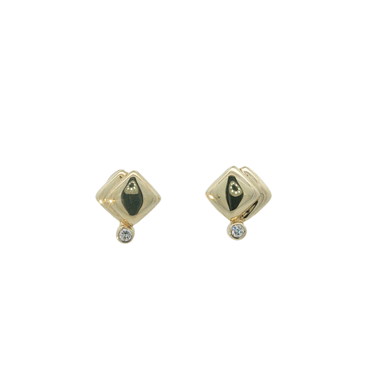 P. Ohrstecker Gelbgold 333 / 8 Karat L: 6 mm Nr. 6858