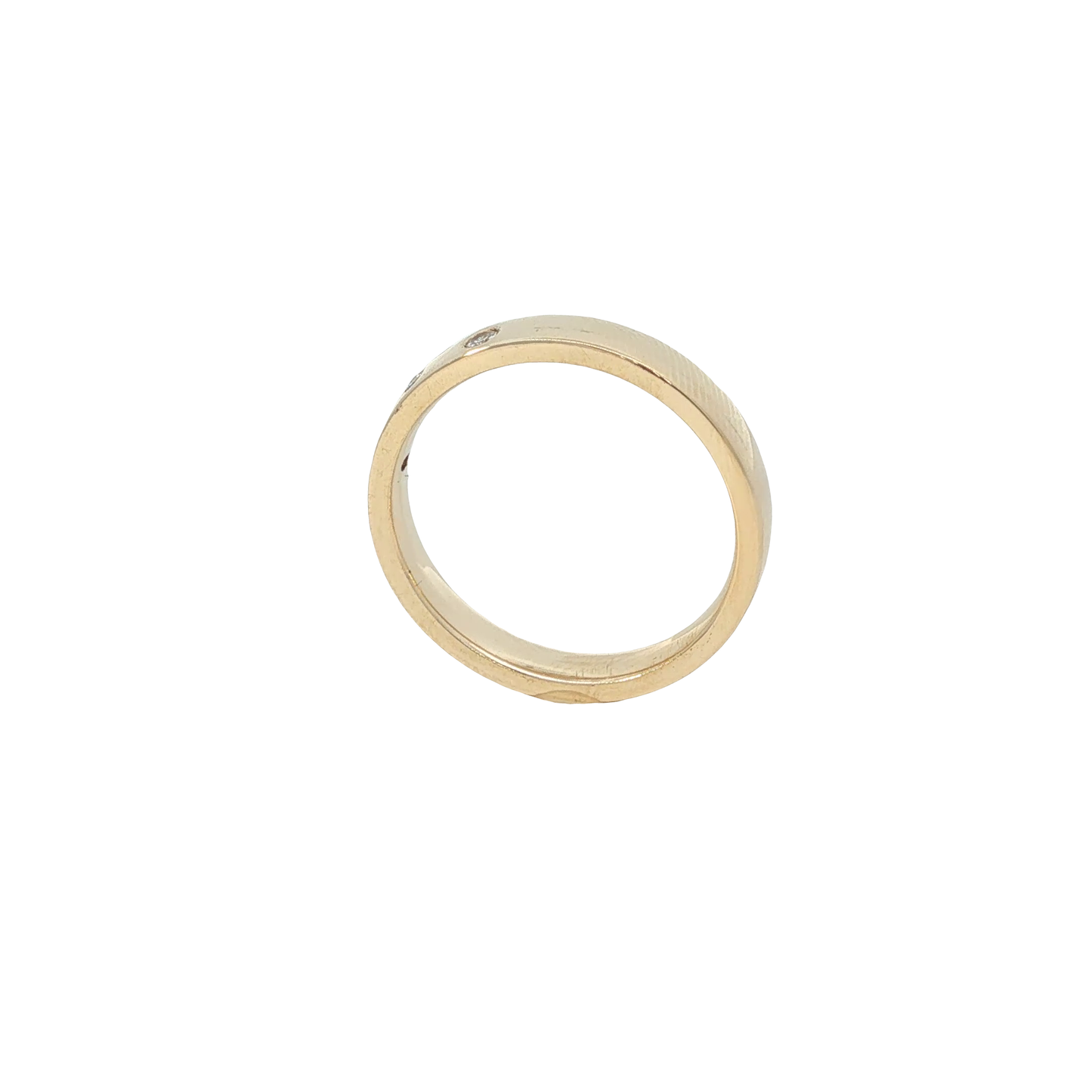 Ring Gelbgold 585 / 14 Karat mit Brill. Gr. 54 Nr. 7172