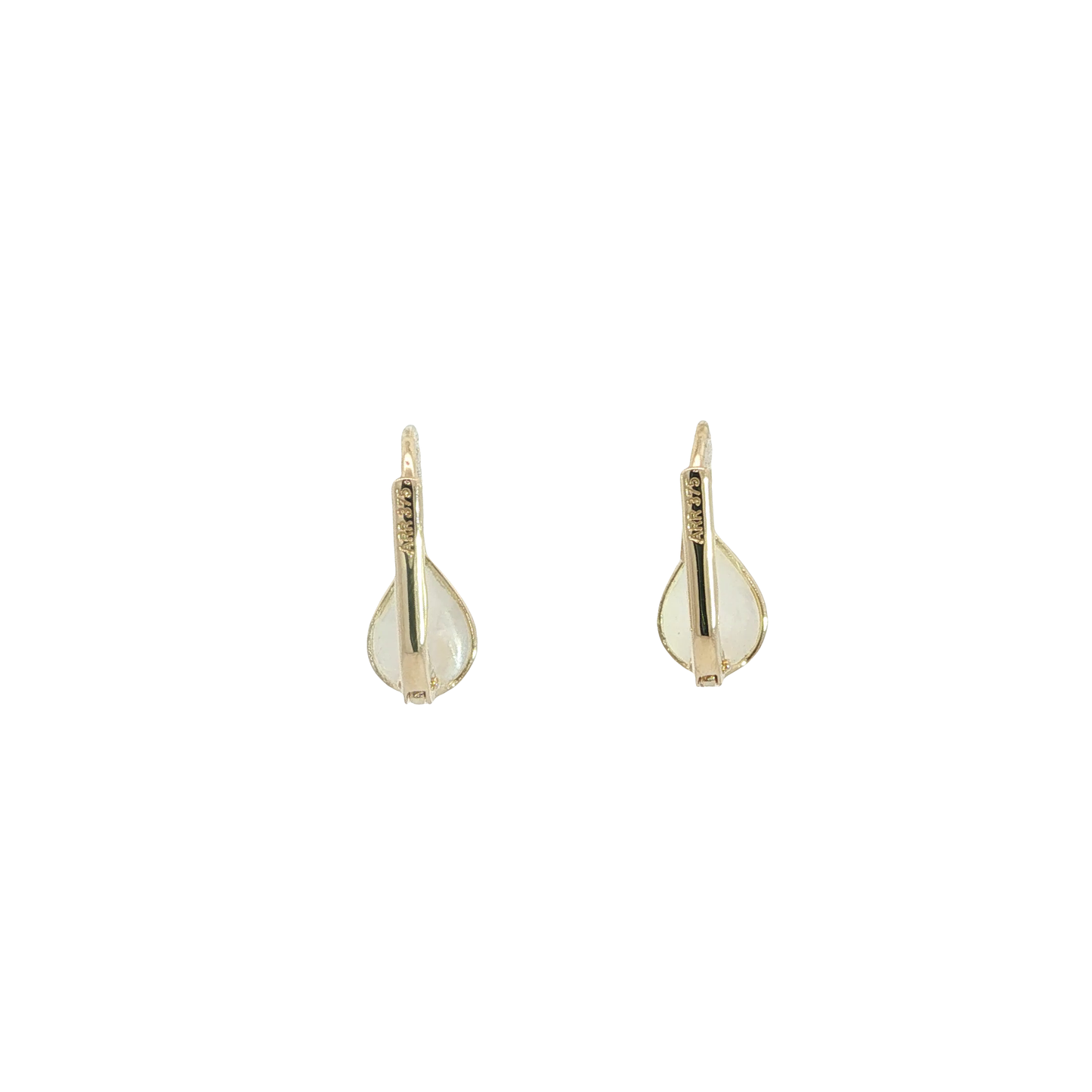 Ohrhänger Gelbgold 375 / 9 Karat L: 16,3 mm Nr. 7210