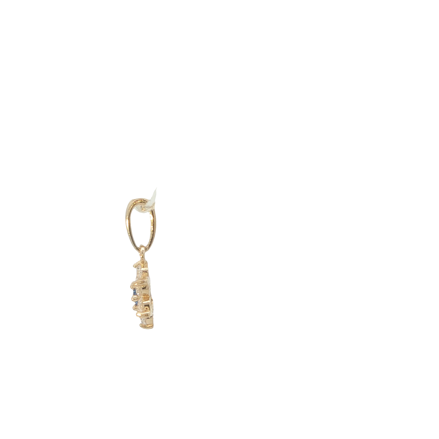 Anhänger "Blume" Gelbgold 585 / 14 Karat L: 13 mm Nr. 7206