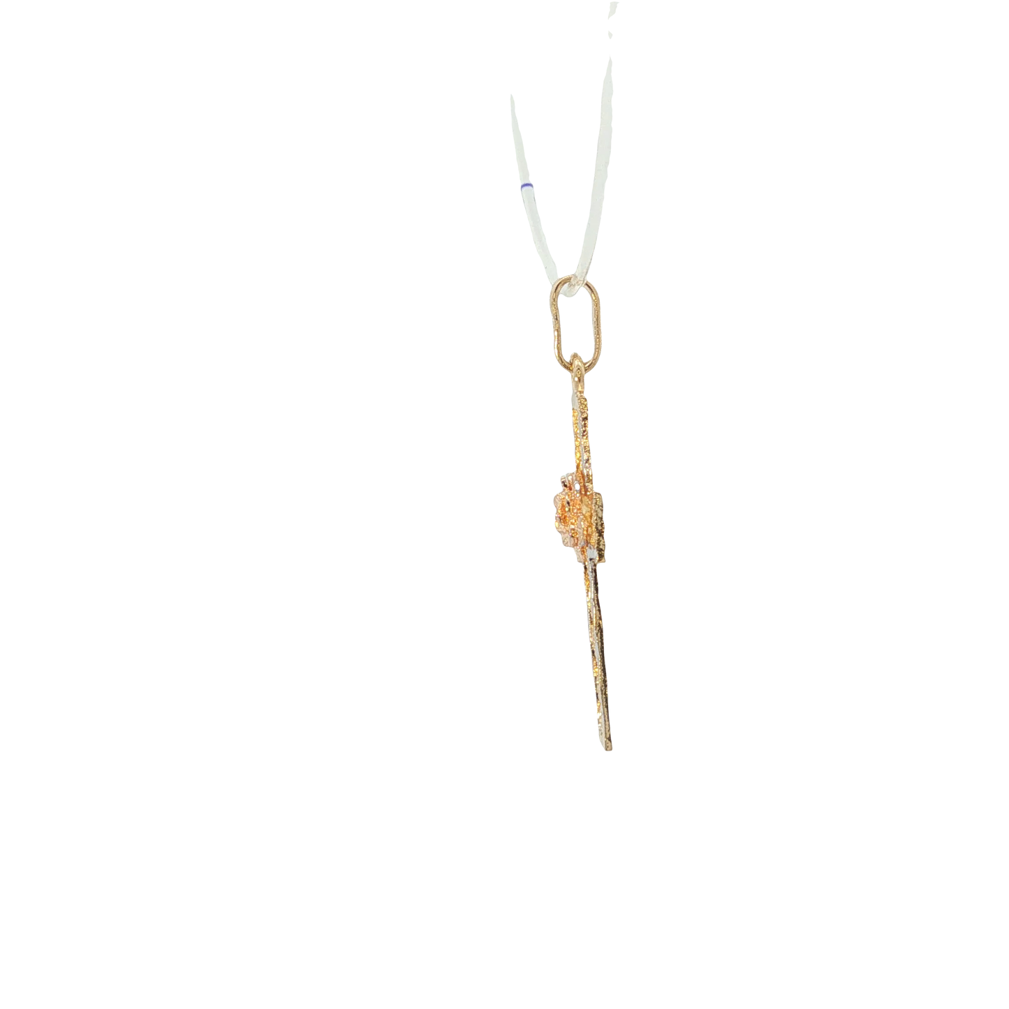 Anhänger "Kreuz" Bicolor 750 / 18 Karat L: 29 mm Nr. 7205