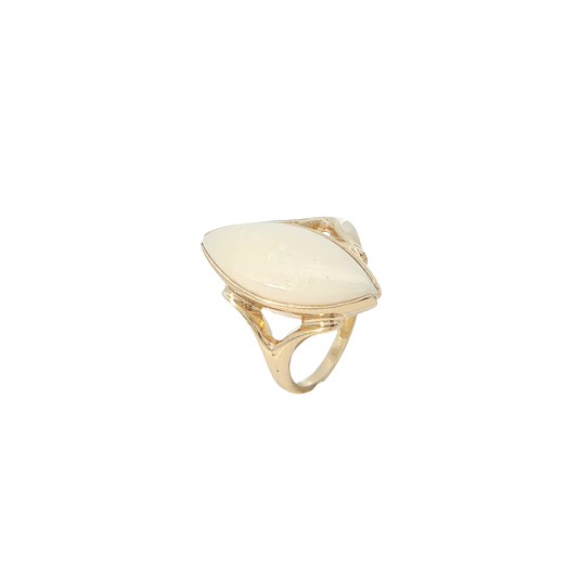 Ring Gelbgold 585 / 14 Karat mit Opal Gr. 51 Nr. 7199