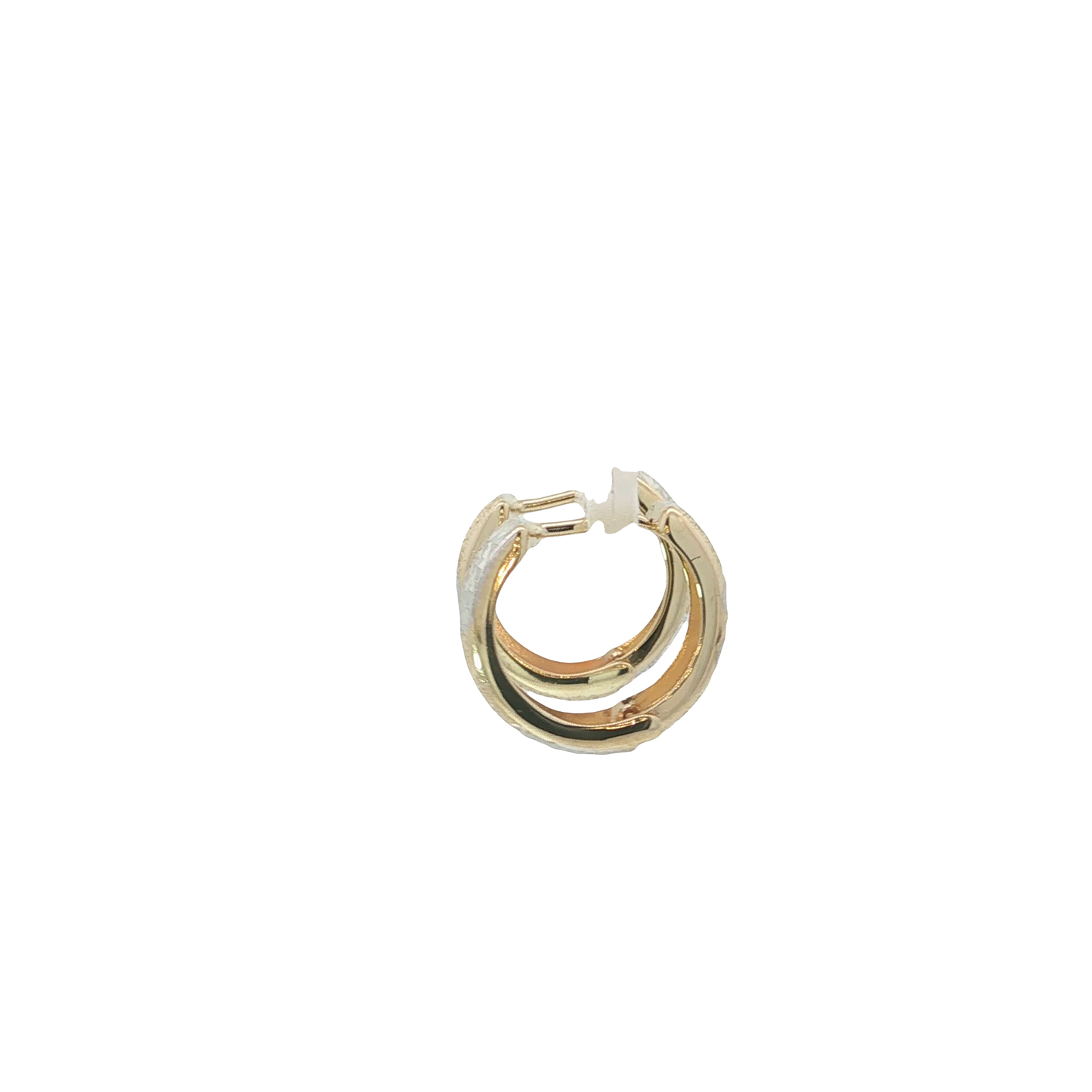 Creolen Bicolor 333 / 8 Karat 12 mm Nr. 7226