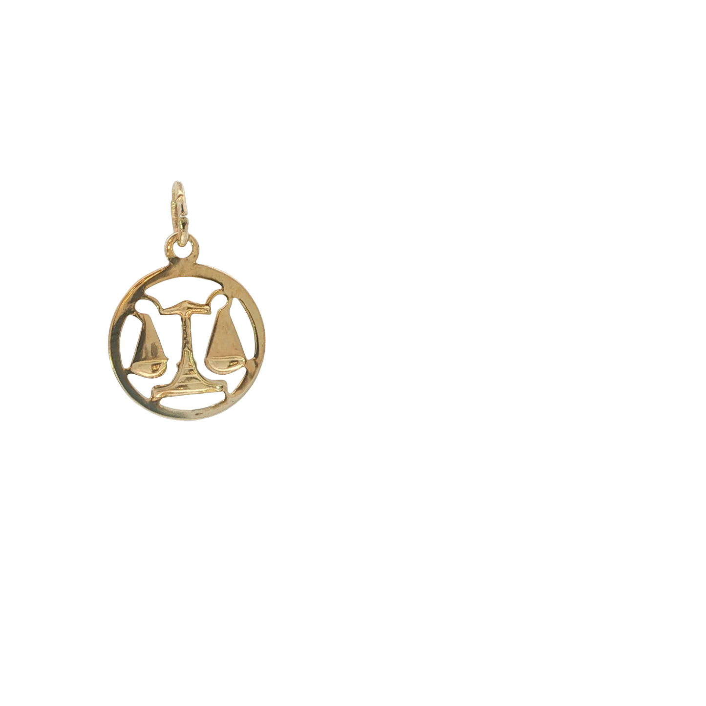Anhänger "Waage" Gelbgold 333 / 8 Karat L: 19,3 mm Nr. 7223