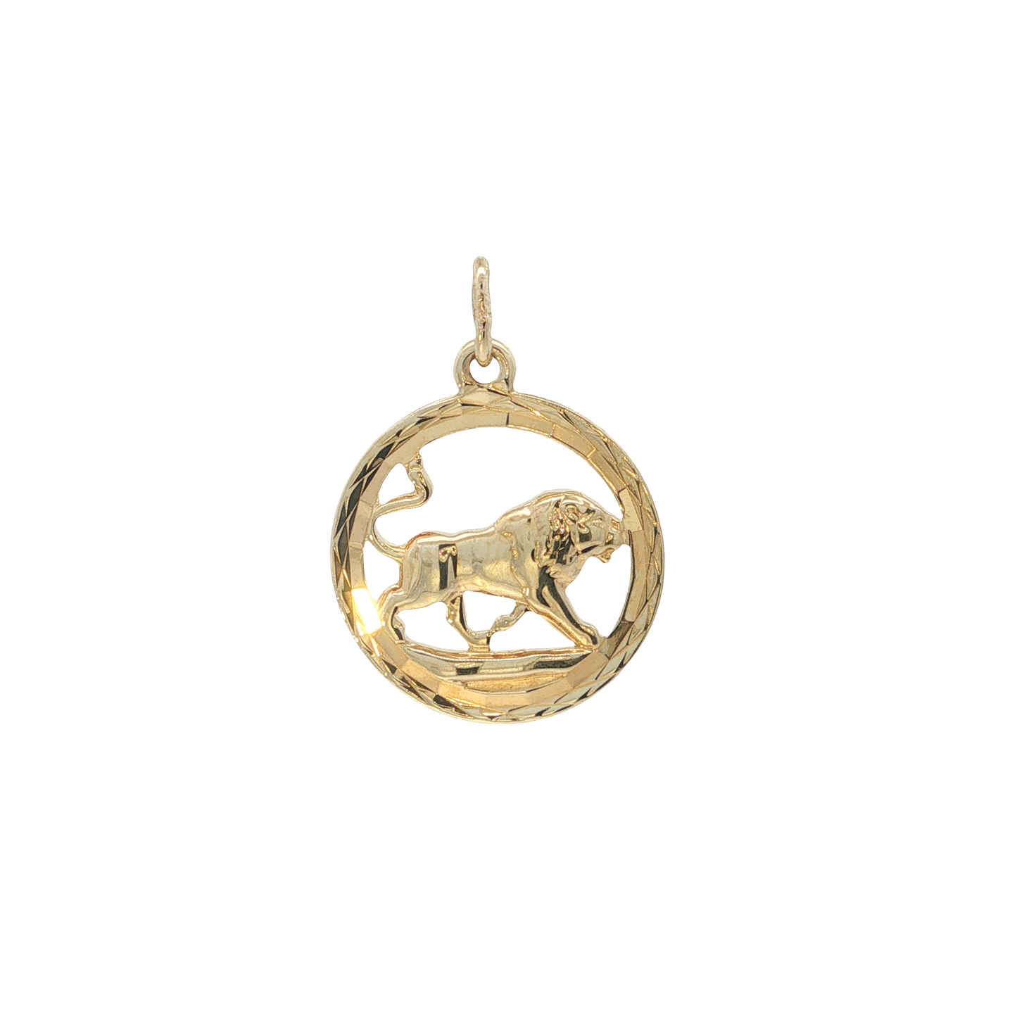 Anhänger "Löwe" Gelbgold 333 / 8 Karat L: 20,5 mm Nr. 7224