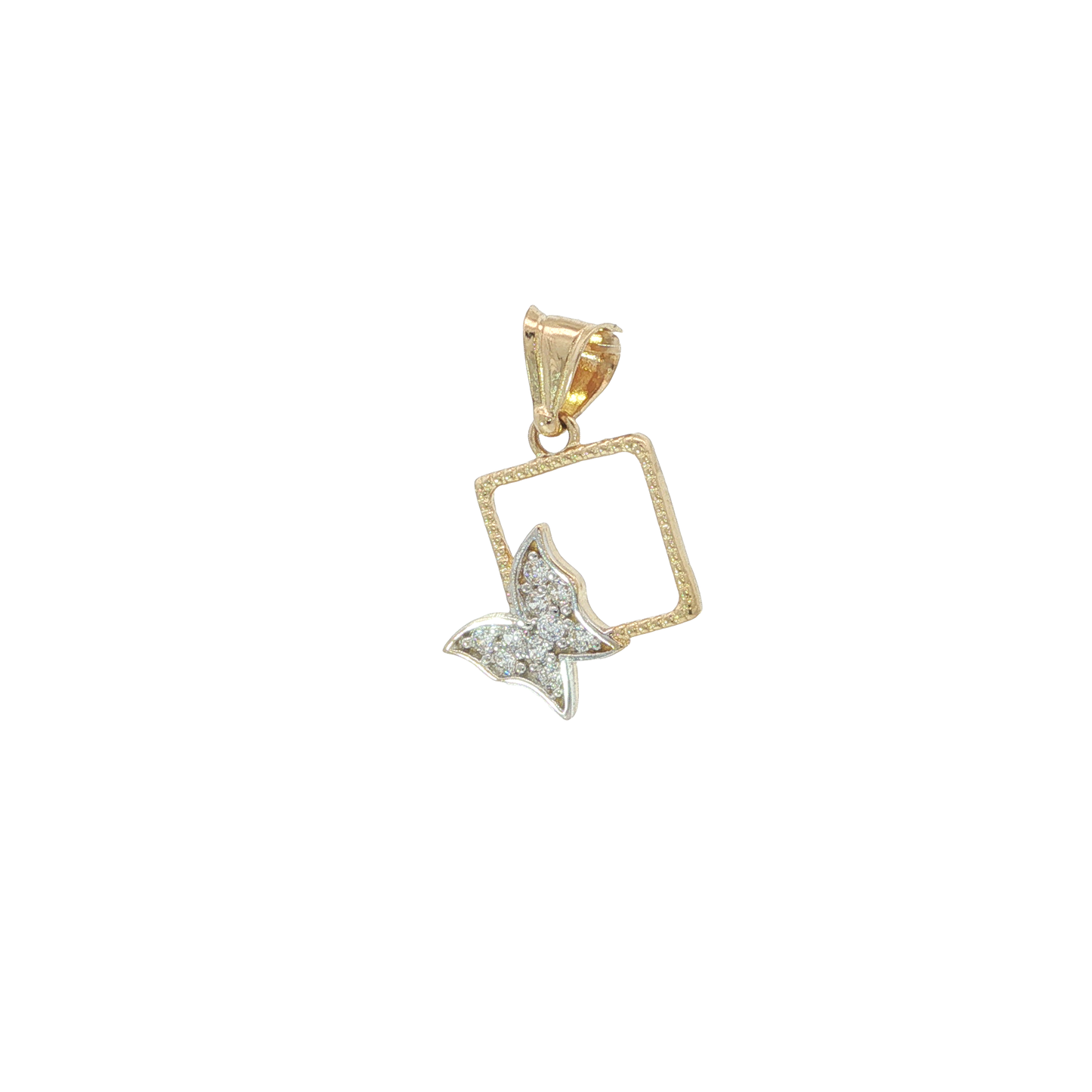 Anhänger "Schmetterling" Gelbgold 585 / 14 Karat L: 17 mm Nr. 7247