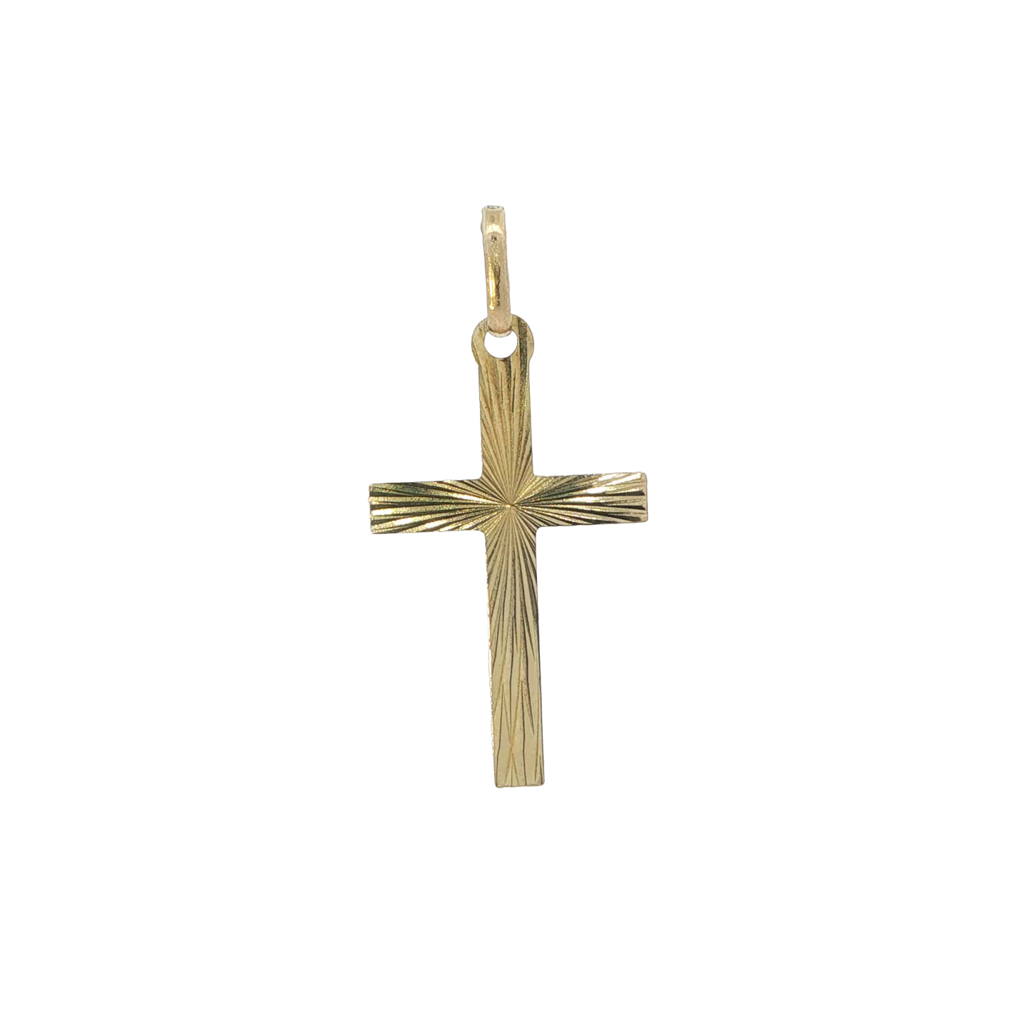 Anhänger "Kreuz" Gelbgold 585 / 14 Karat L: 27,8 mm Nr. 7245