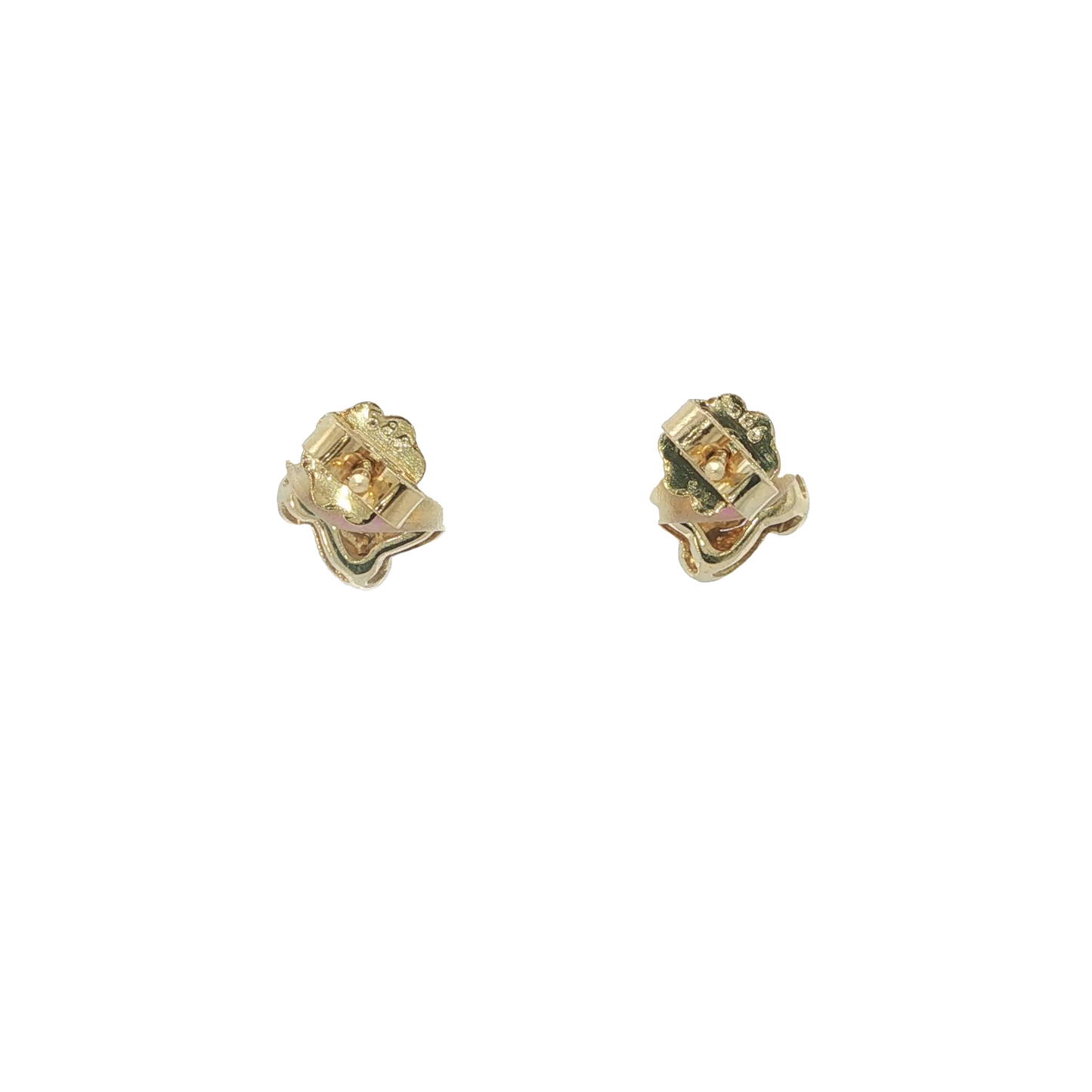 Ohrstecker Gelbgold 585 / 14 Karat mit Diamanten 7,3 mm Nr. 7243
