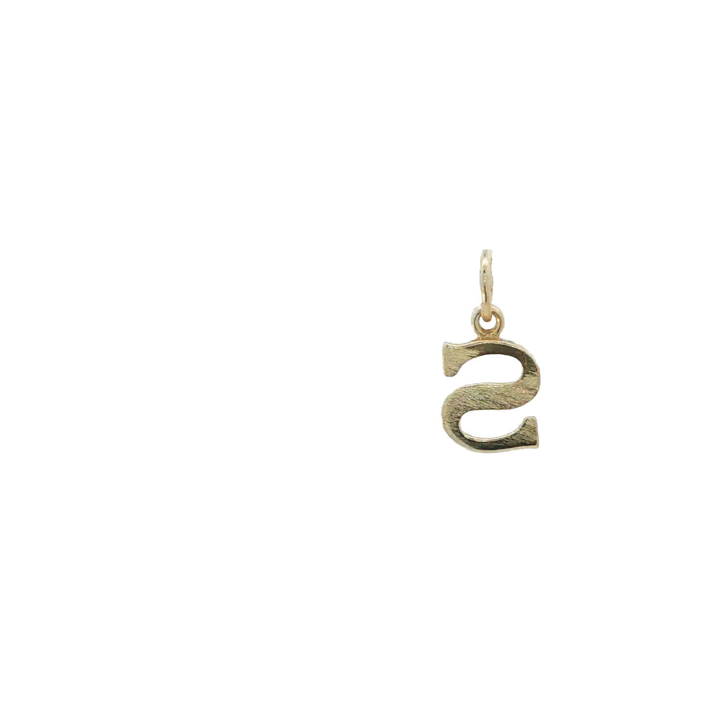 Anhänger Buchstabe "S" gelbgold 585 / 14 Karat Nr. 7235