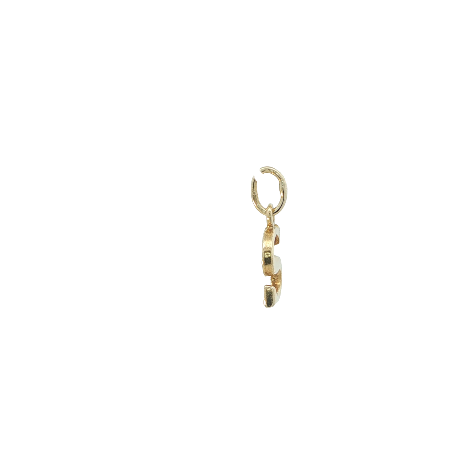 Anhänger Buchstabe "S" gelbgold 585 / 14 Karat Nr. 7235