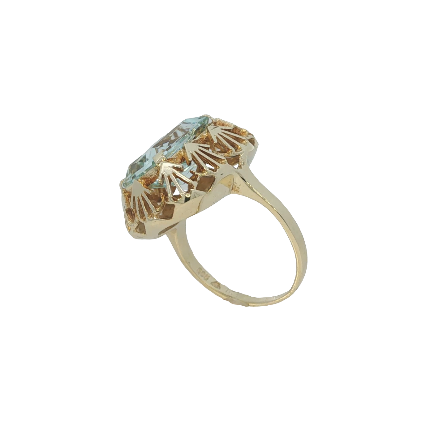 Ring Gelbgold 585 / 14 Karat  Gr. 52,5 Nr. 7219