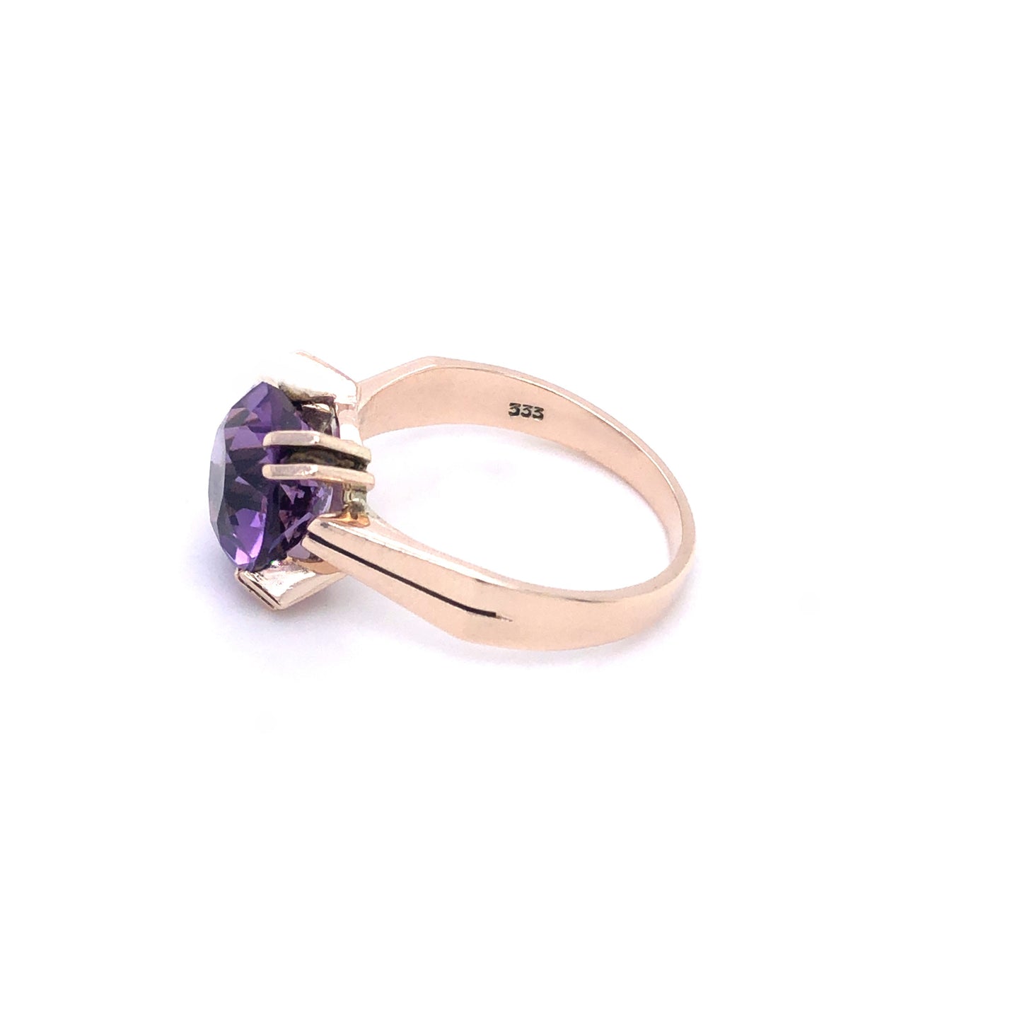 Ring Roségold 333 / 8 K mit Amethyst Gr. 57 Nr. 3607