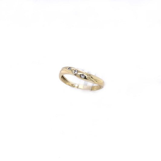 Ring Gold 585 / 14k Damenring mit Farbsteinen Gr.58 Nr.3743