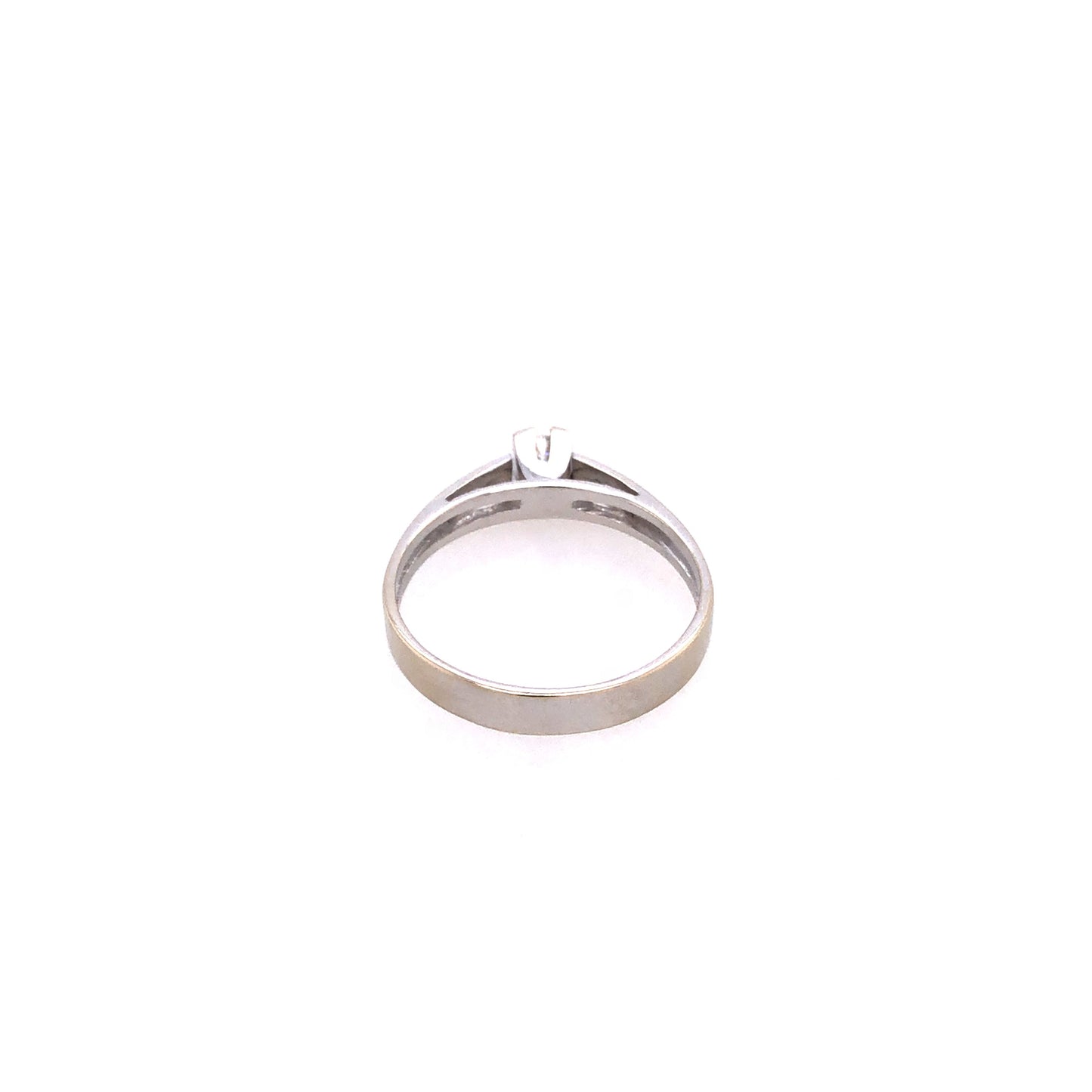 Ring Weißgold 585/14k Damenring+Diamant Diamantring Gr.53